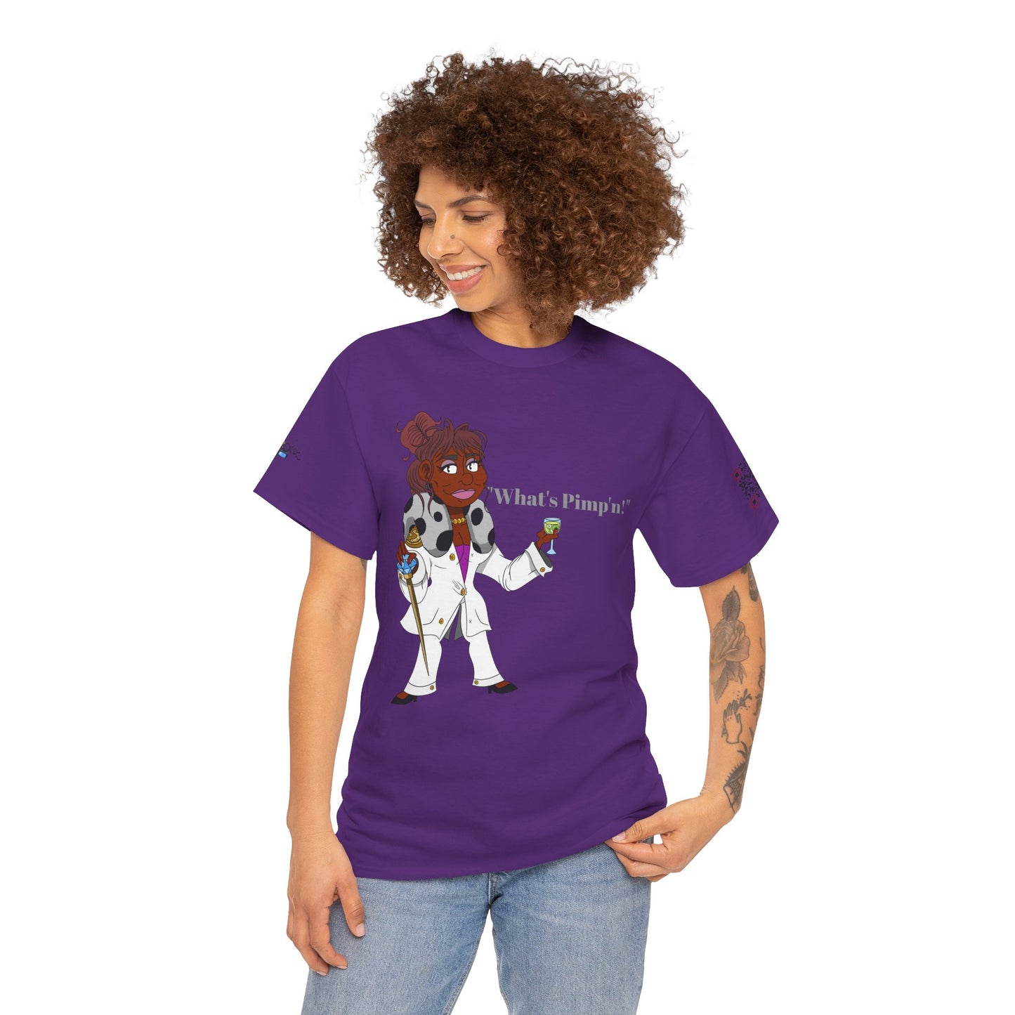 T-Shirt - "What's Pimp'n" from Negro Vision YouTube Animation Series