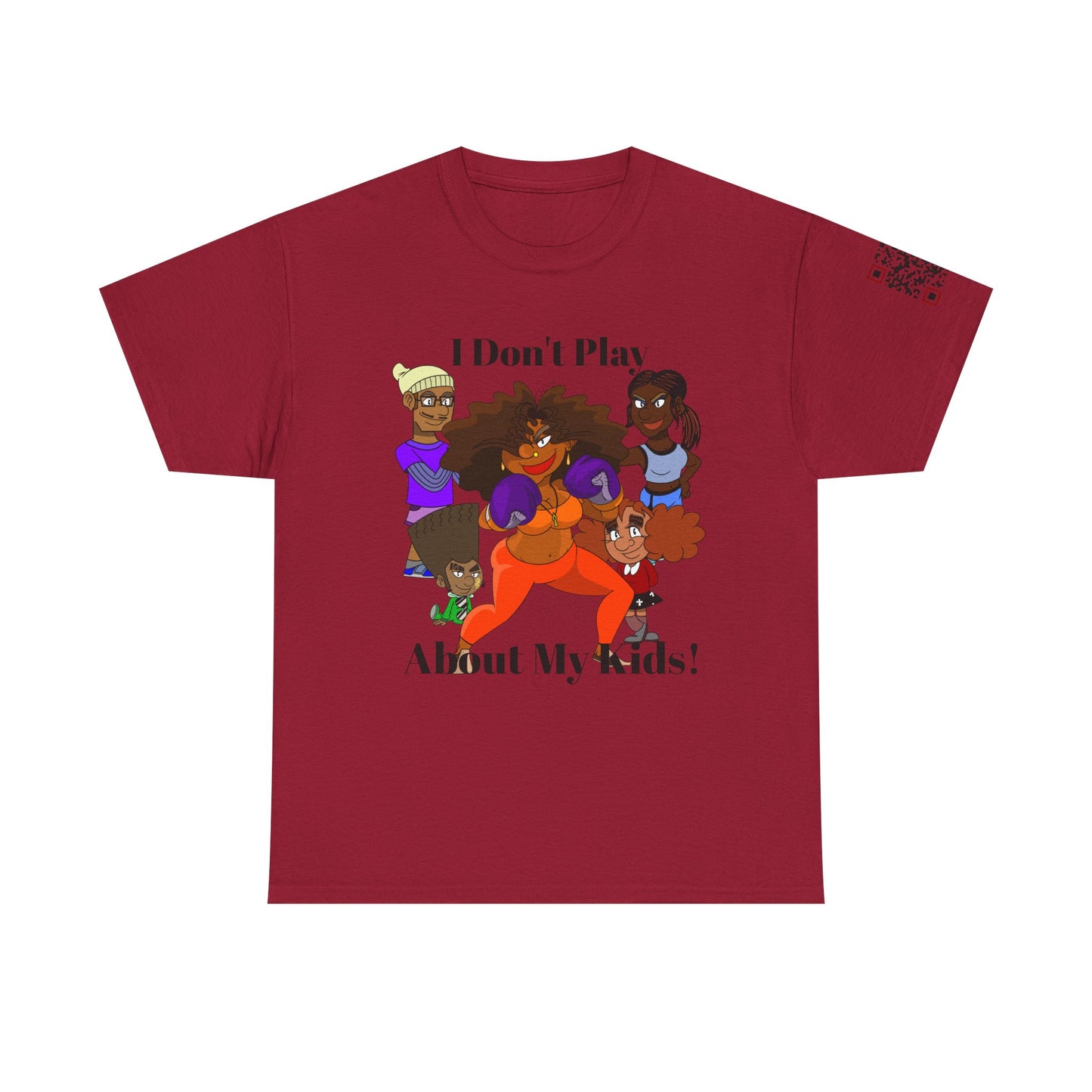 I Don’t Play About My Kids T-Shirt — Protective Mom Graphic Tee- Urban Tee