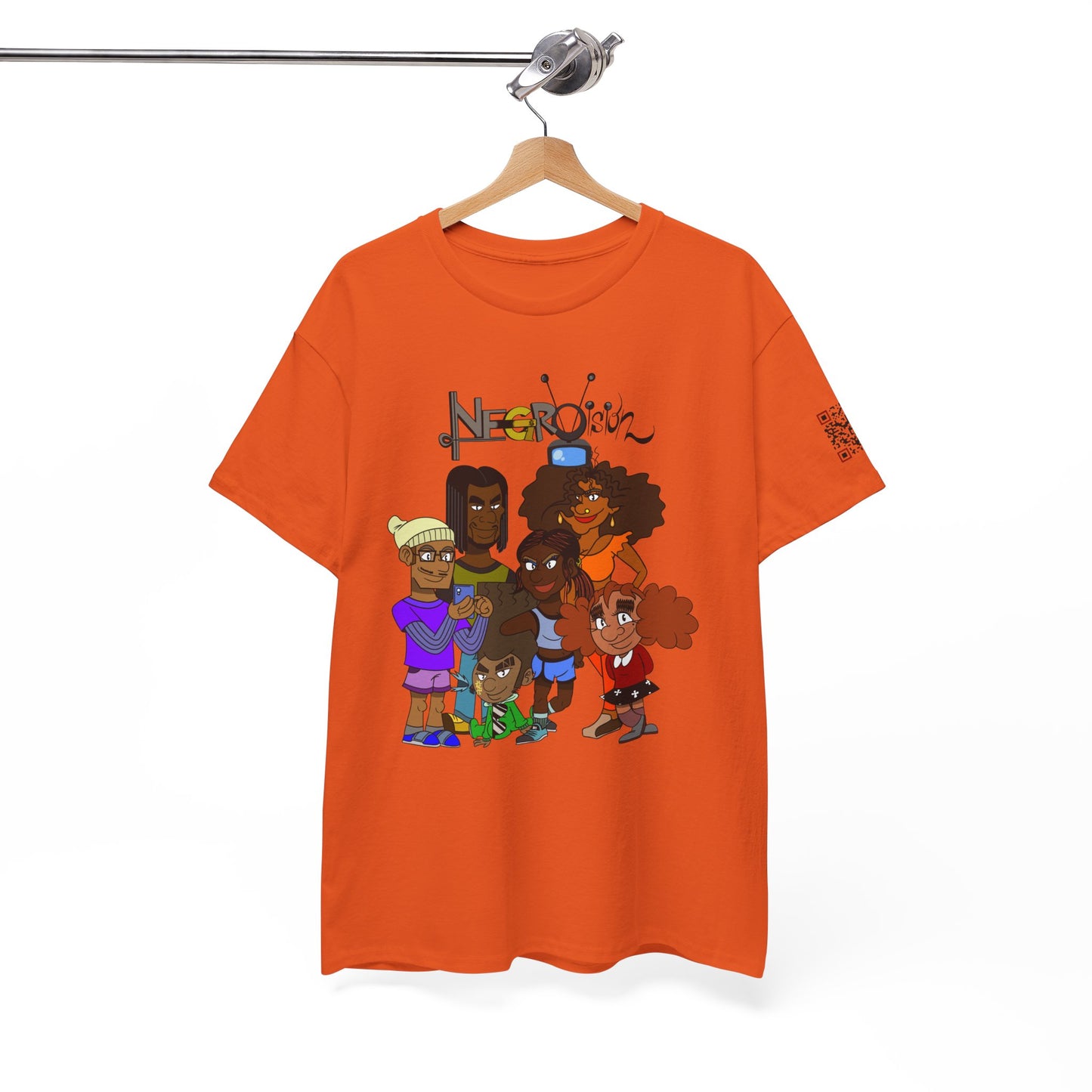 T-Shirt - The DeNegro Family from Negro Vision - Autistic Animator - Support Autism Awareness