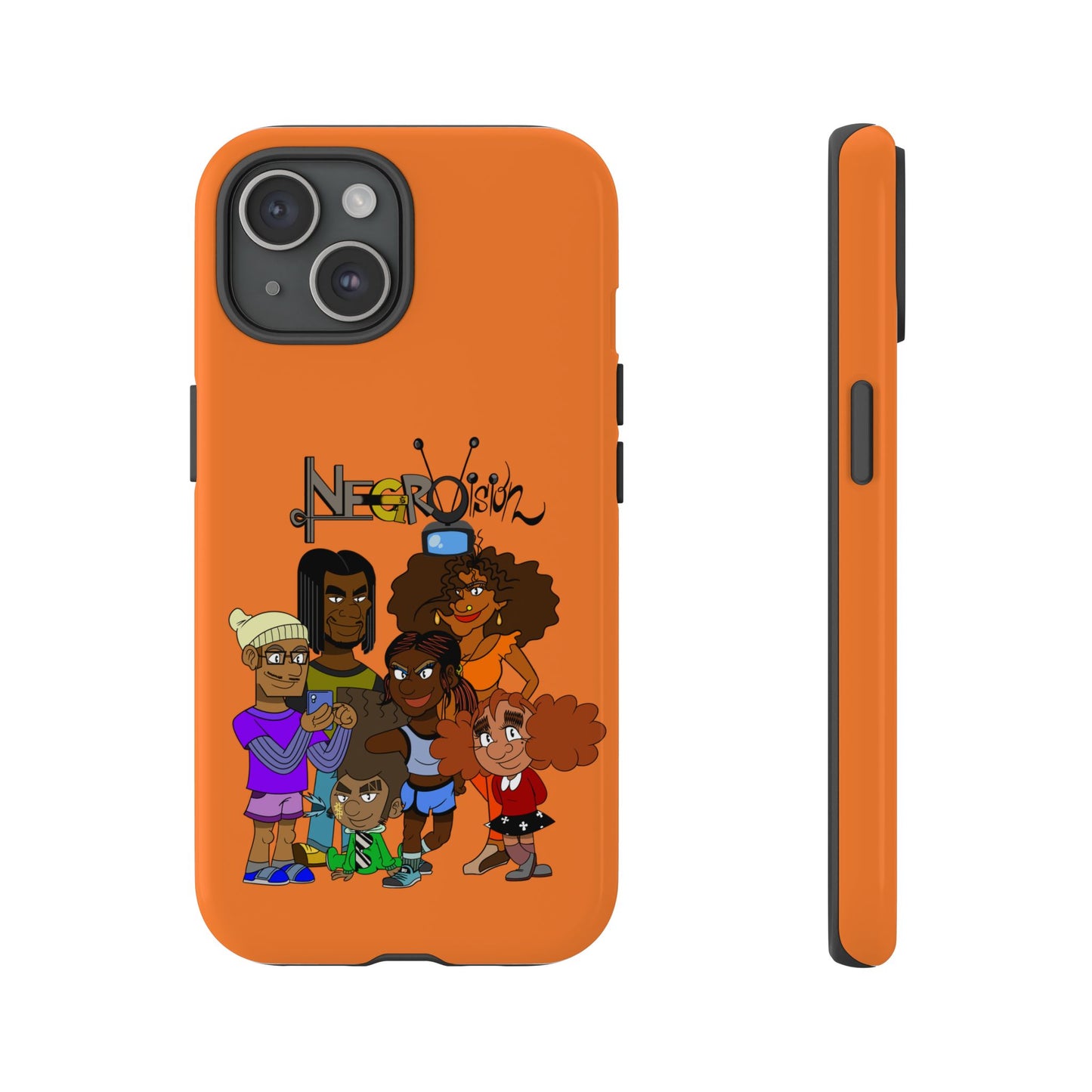 Phone Cases - Negro Vision Cartoon Animation Series Family Design