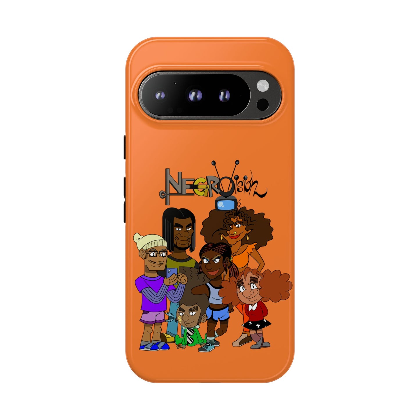 Phone Cases - Negro Vision Cartoon Animation Series Family Design