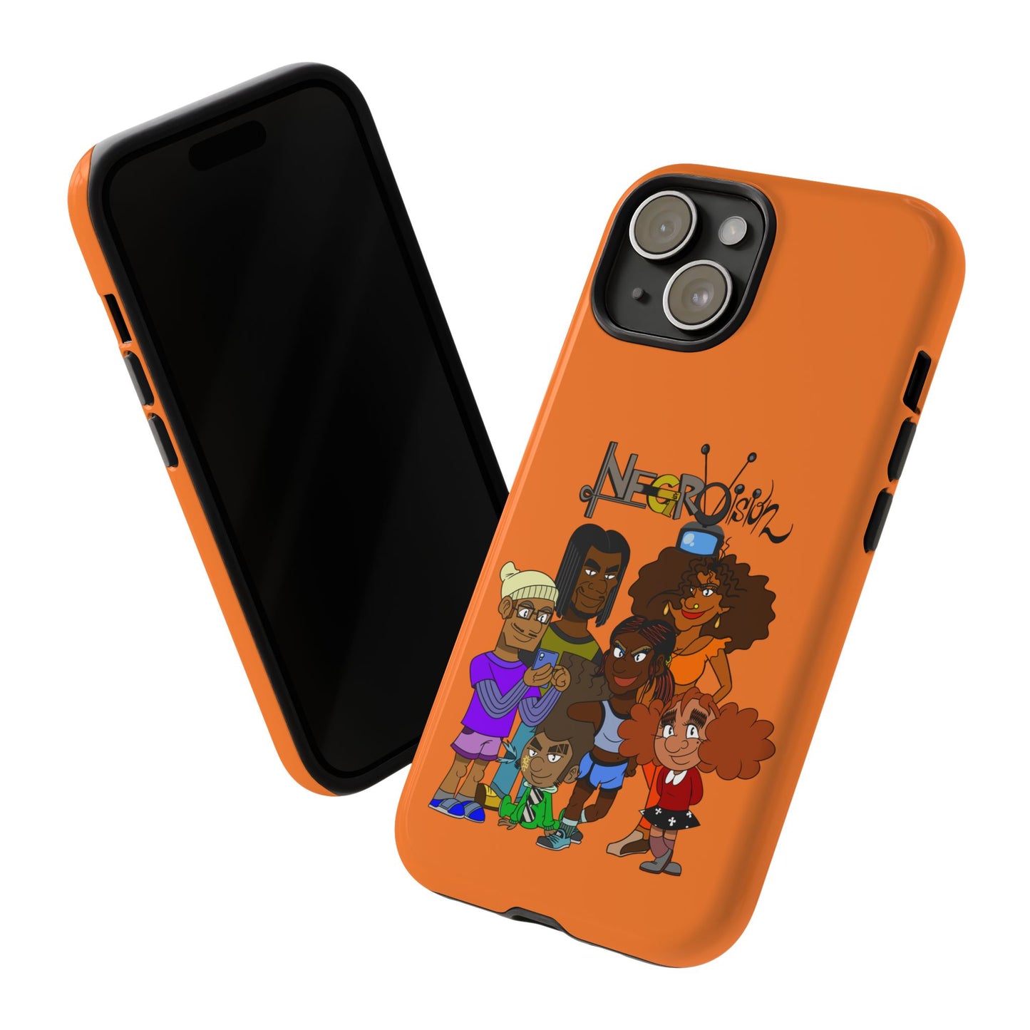 Phone Cases - Negro Vision Cartoon Animation Series Family Design