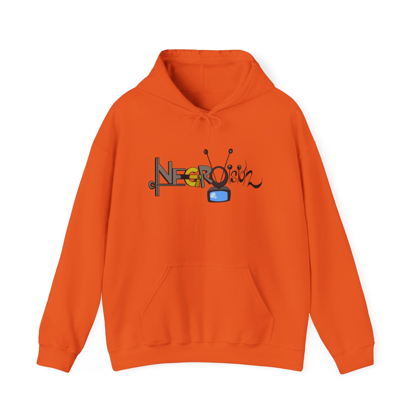 Hooded Sweatshirt - Negro Vision Logo Design