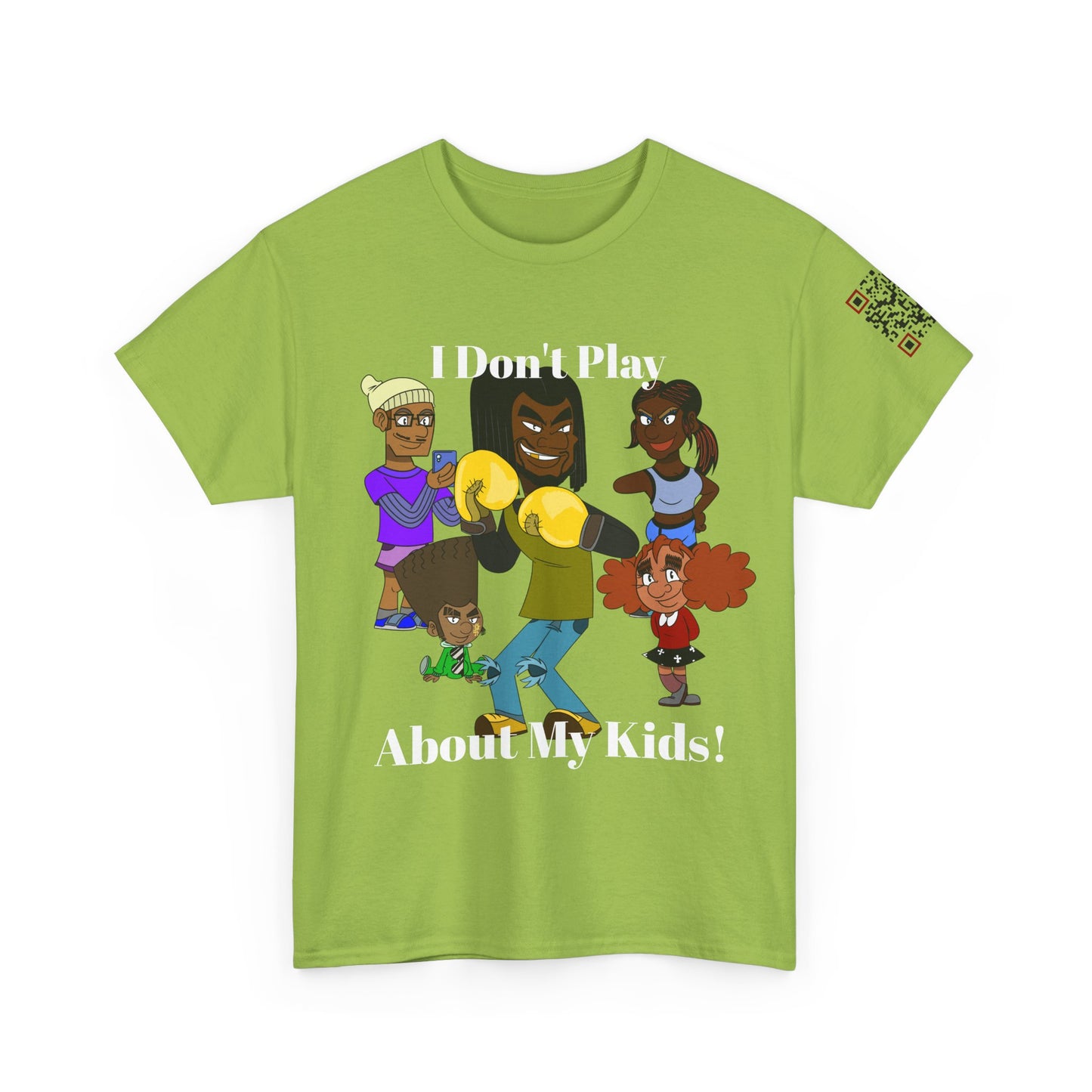 I Don’t Play About My Kids T-Shirt — Funny Protective Dad Family Tee