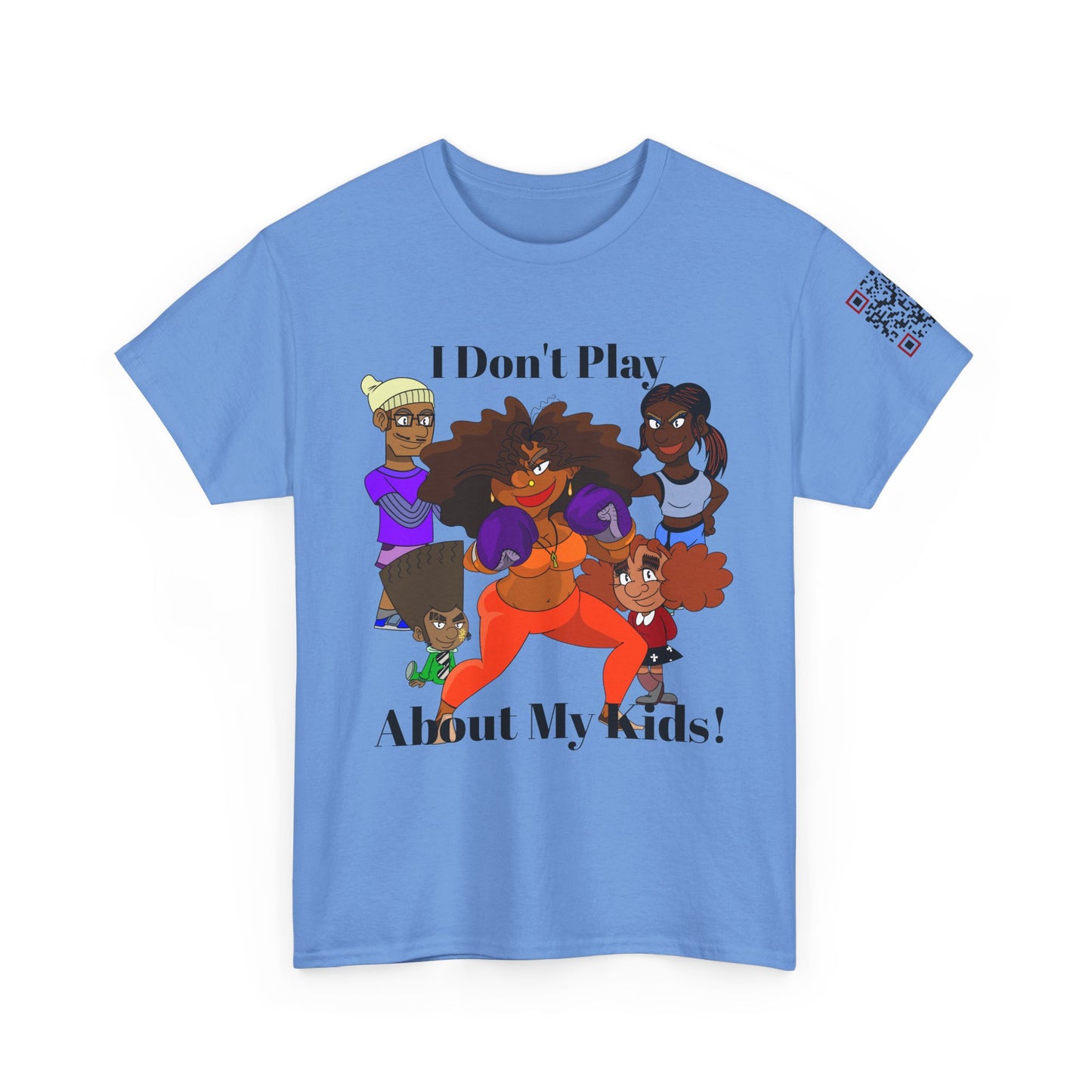 I Don’t Play About My Kids T-Shirt — Protective Mom Graphic Tee- Urban Tee