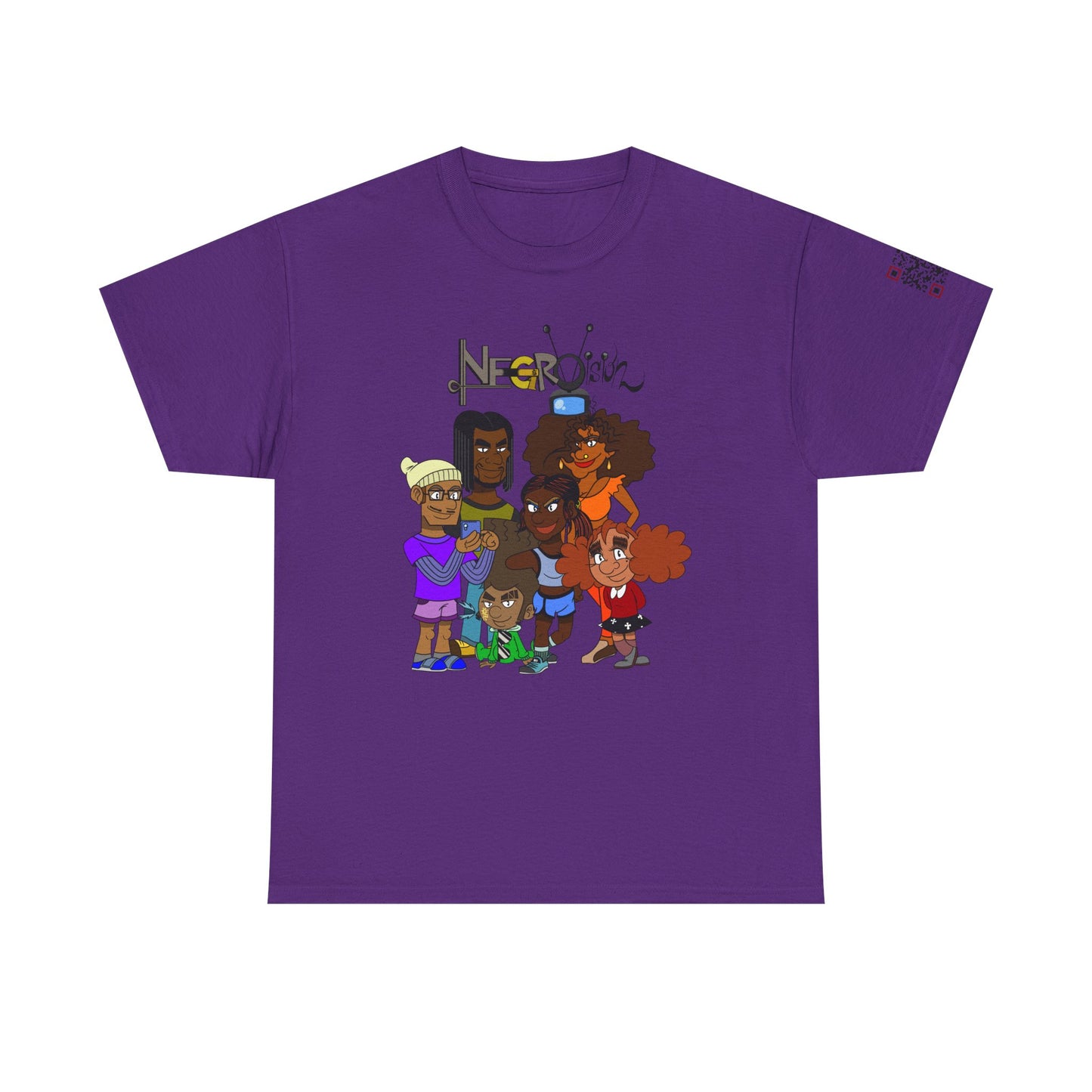 T-Shirt - The DeNegro Family from Negro Vision - Autistic Animator - Support Autism Awareness