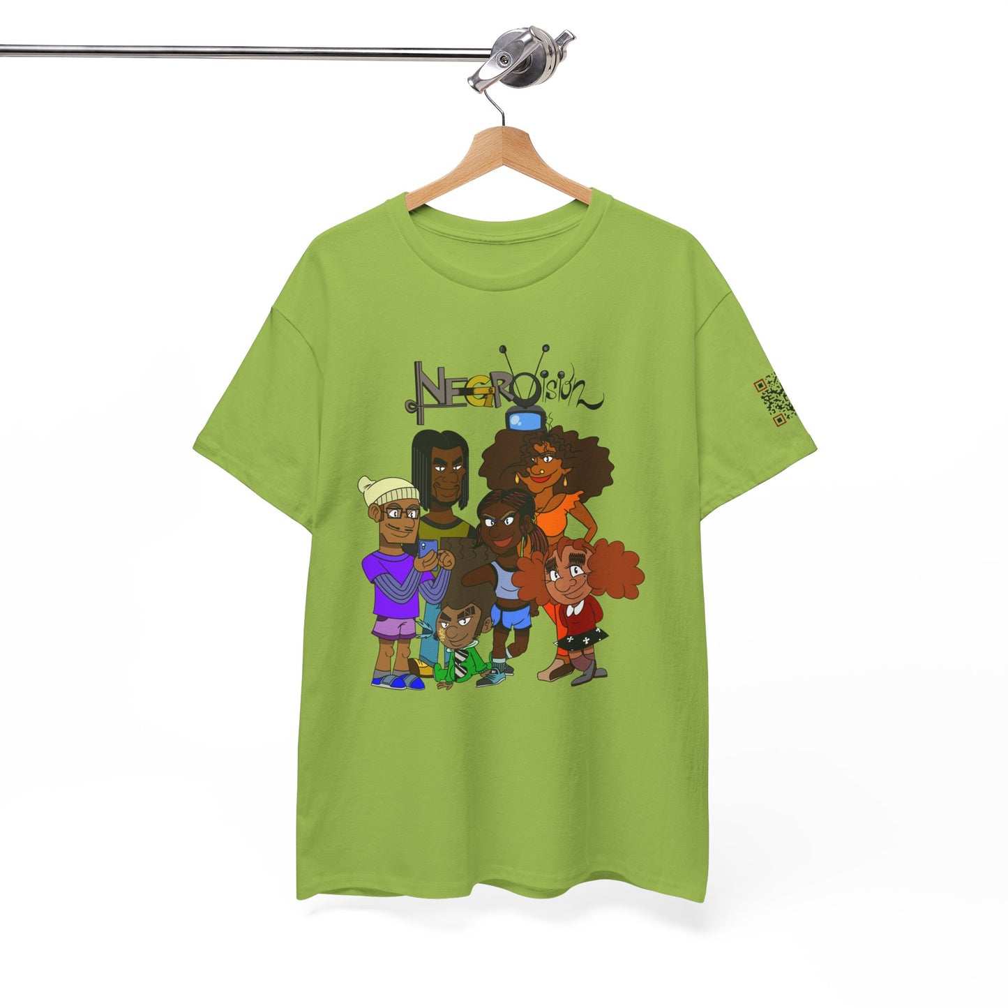 T-Shirt - The DeNegro Family from Negro Vision - Autistic Animator - Support Autism Awareness