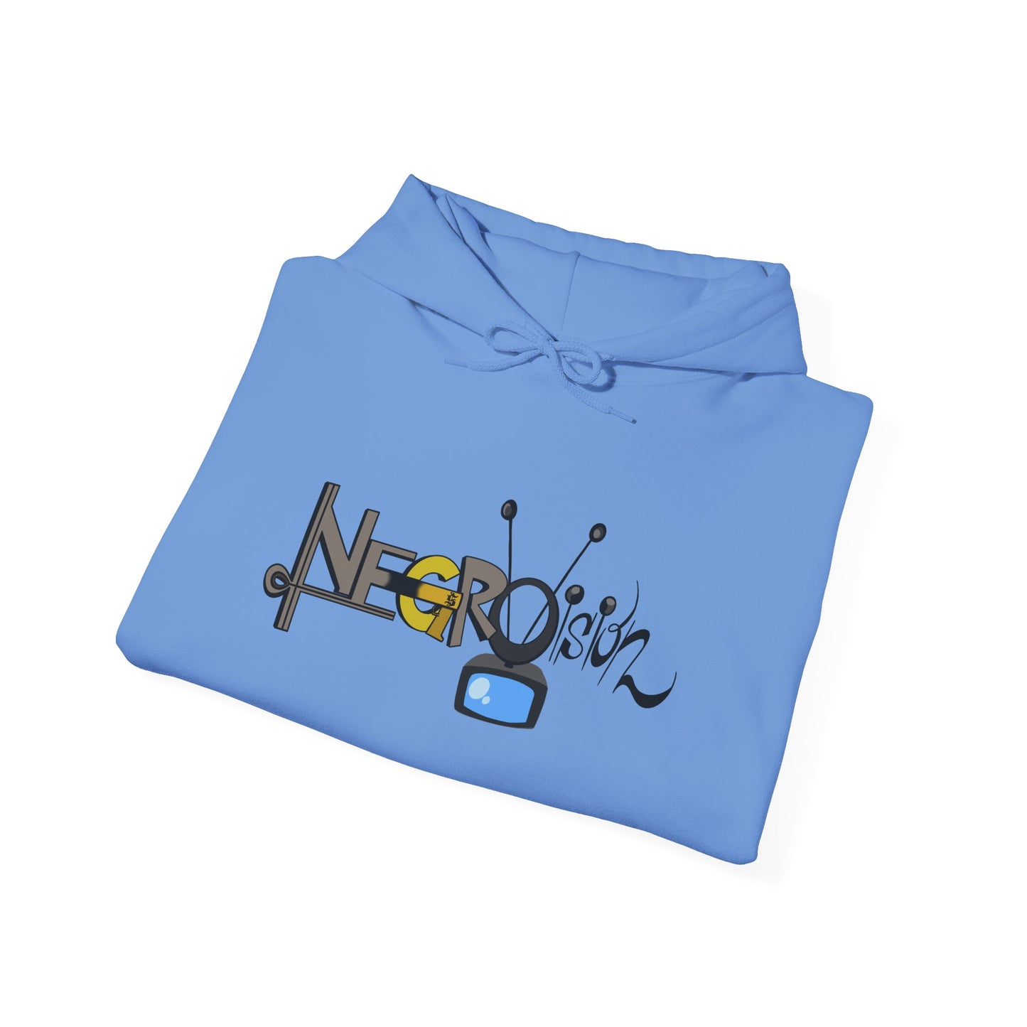 Hooded Sweatshirt - Negro Vision Logo Design