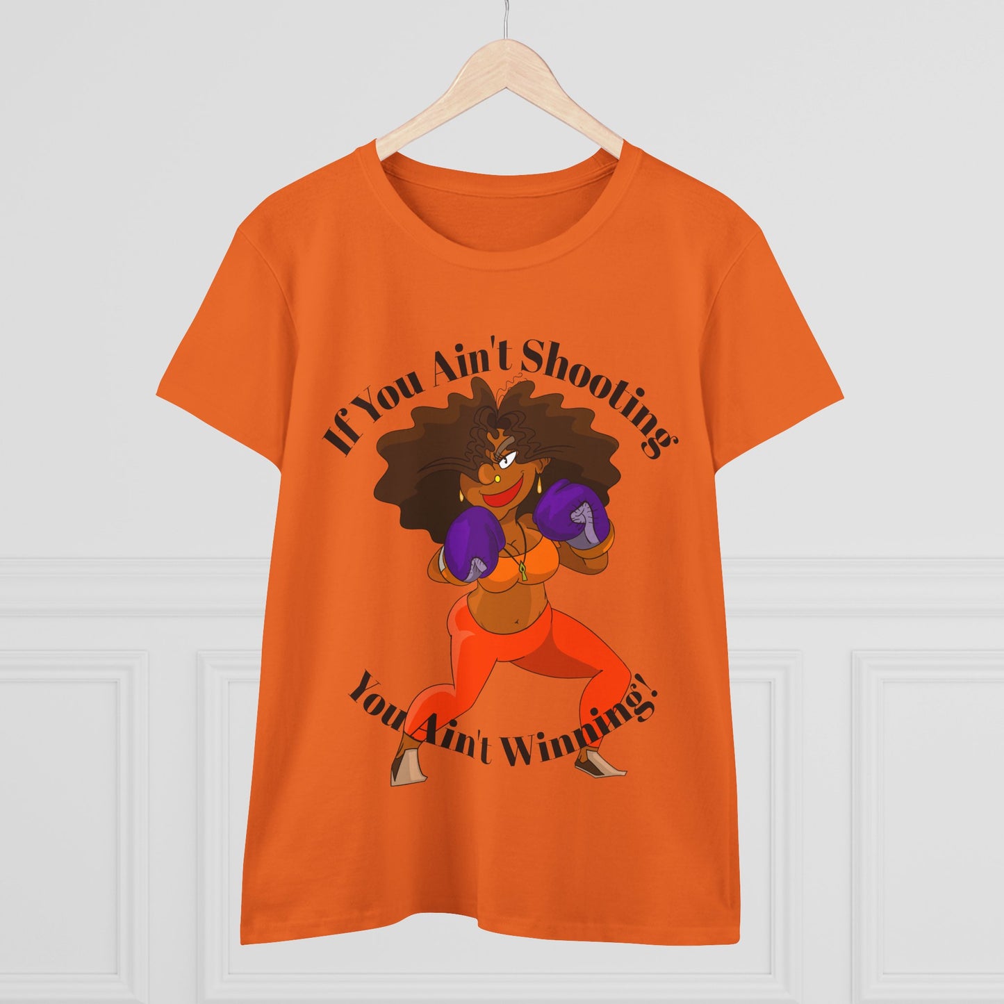 Graphic Tee - June Boxing Pose with Quote