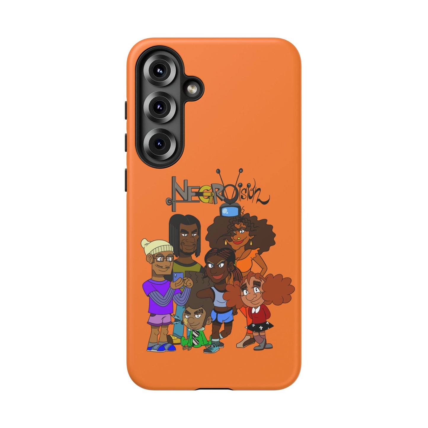Phone Cases - Negro Vision Cartoon Animation Series Family Design