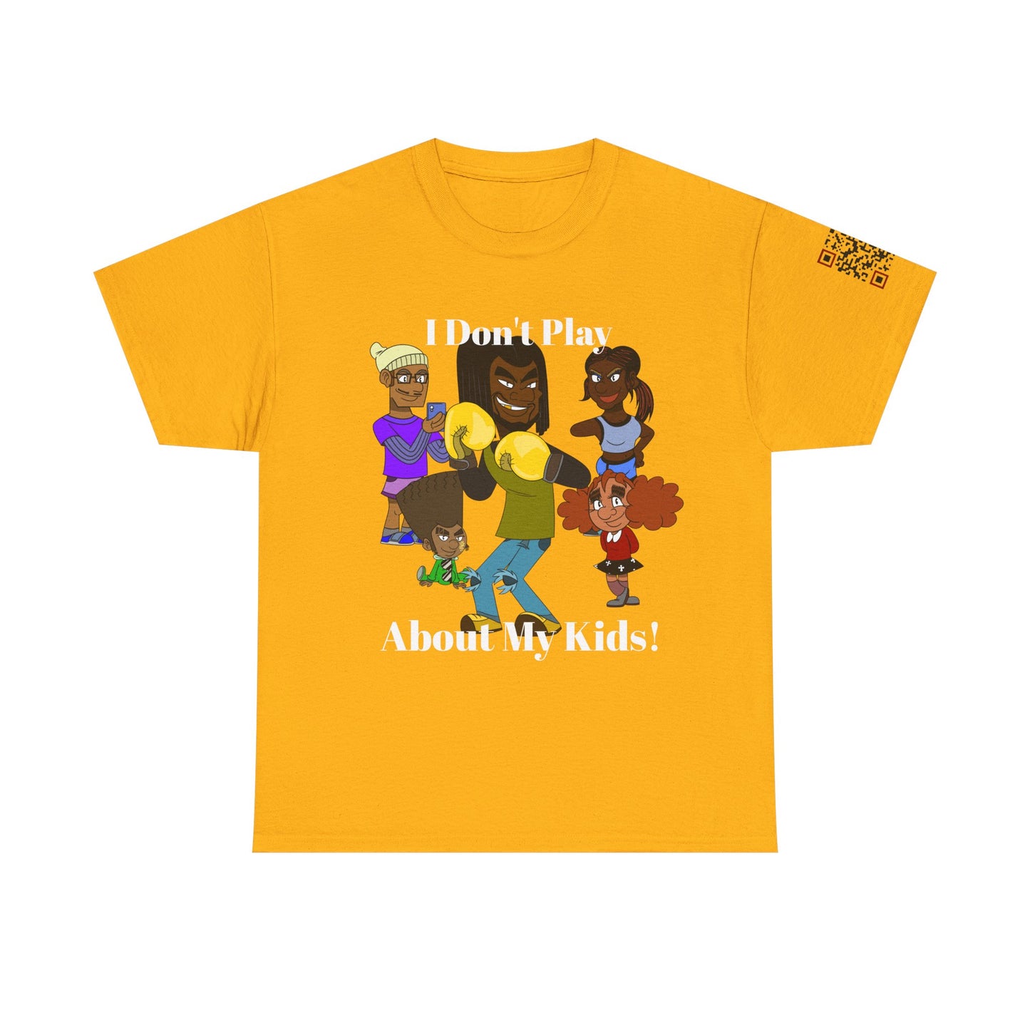 I Don’t Play About My Kids T-Shirt — Funny Protective Dad Family Tee