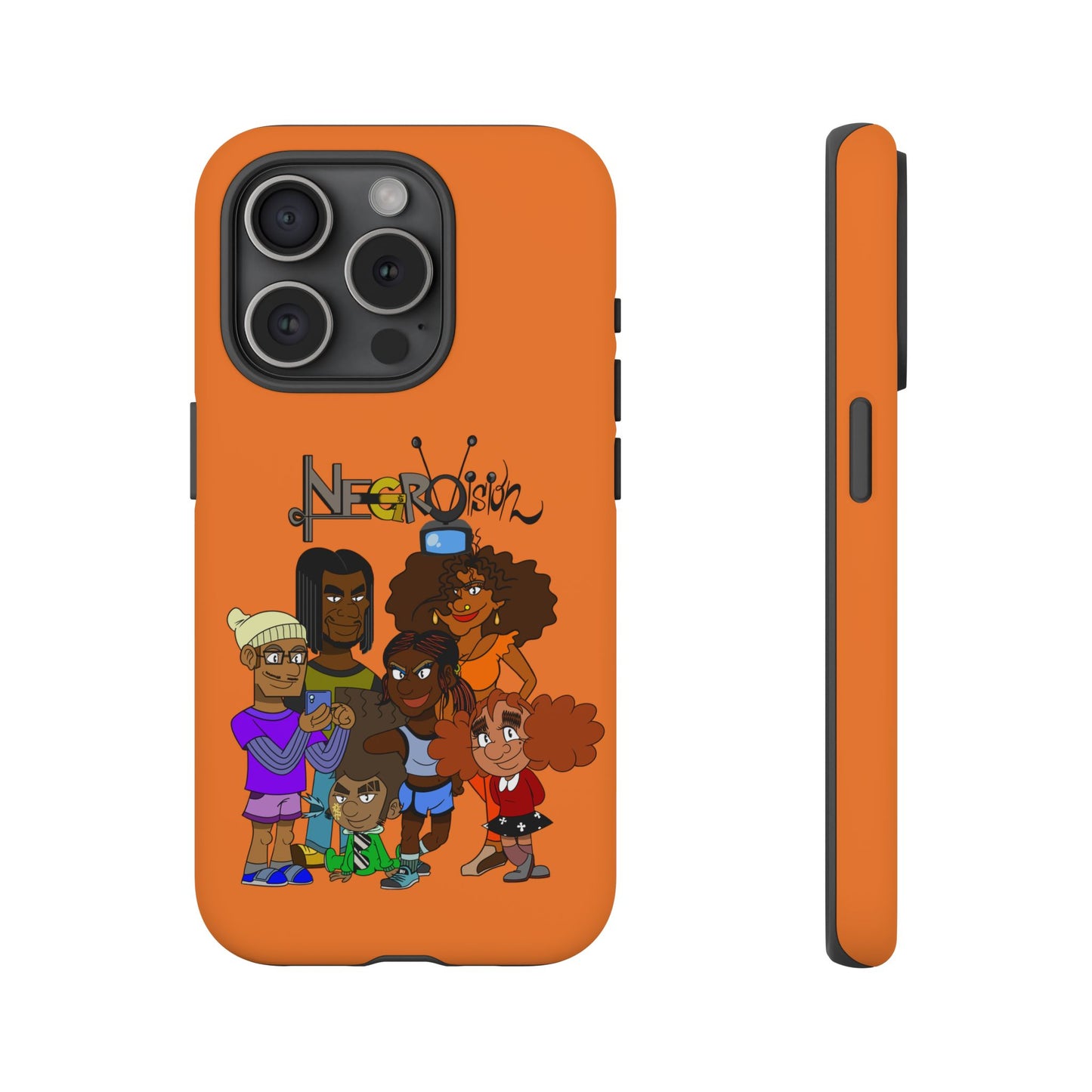 Phone Cases - Negro Vision Cartoon Animation Series Family Design