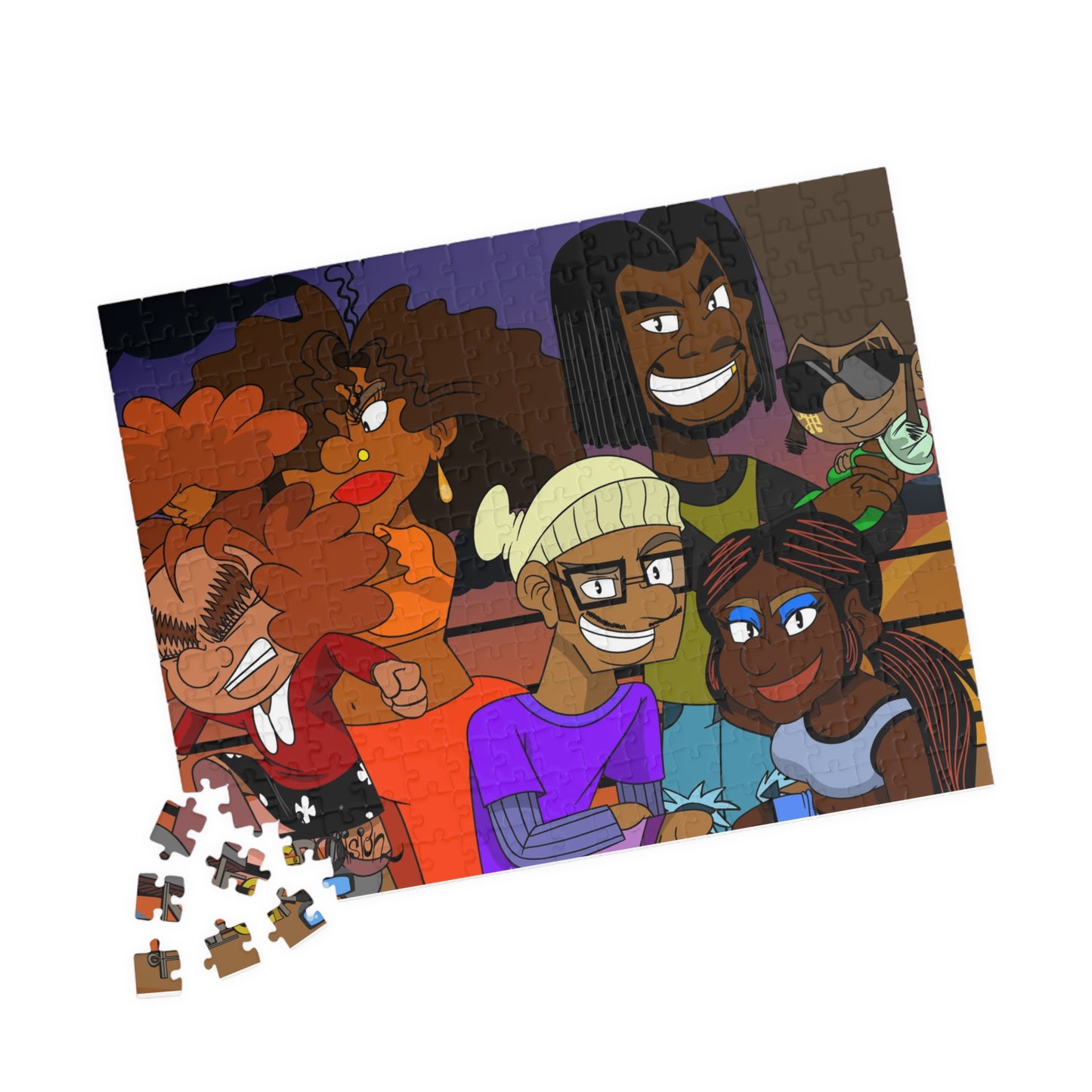 Puzzle - DeNegro Family YouTube Animation Photo Moment