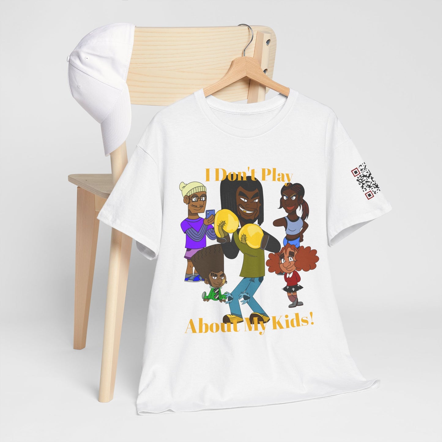 I Don’t Play About My Kids T-Shirt — Funny Protective Dad Family Tee
