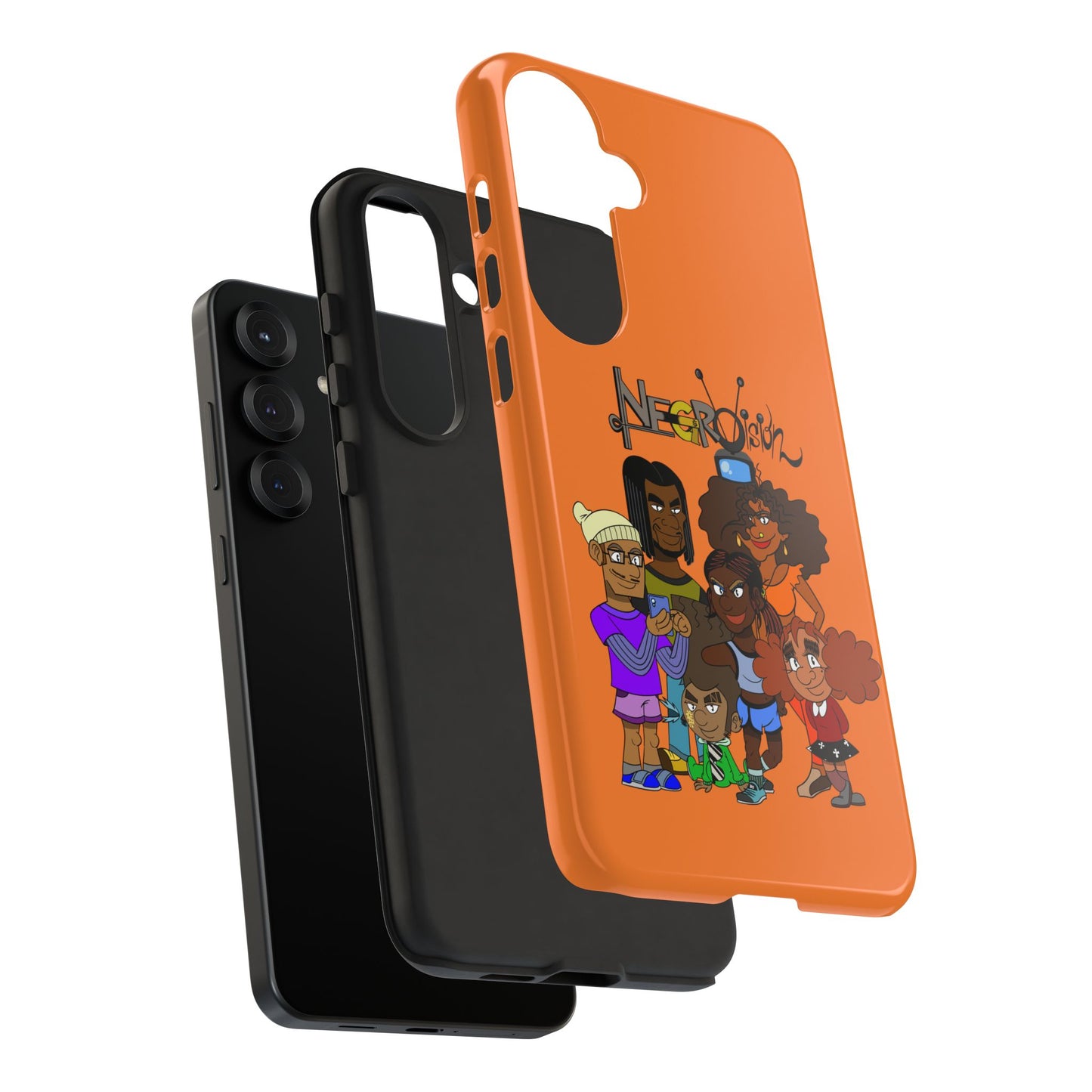 Phone Cases - Negro Vision Cartoon Animation Series Family Design