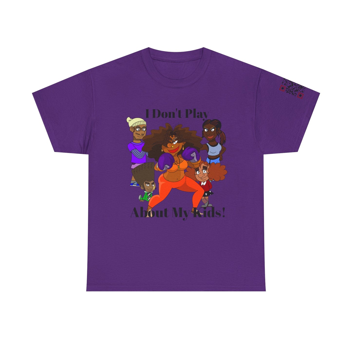 I Don’t Play About My Kids T-Shirt — Protective Mom Graphic Tee- Urban Tee
