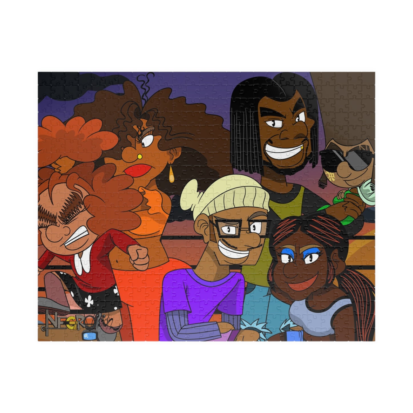 Puzzle - DeNegro Family YouTube Animation Photo Moment