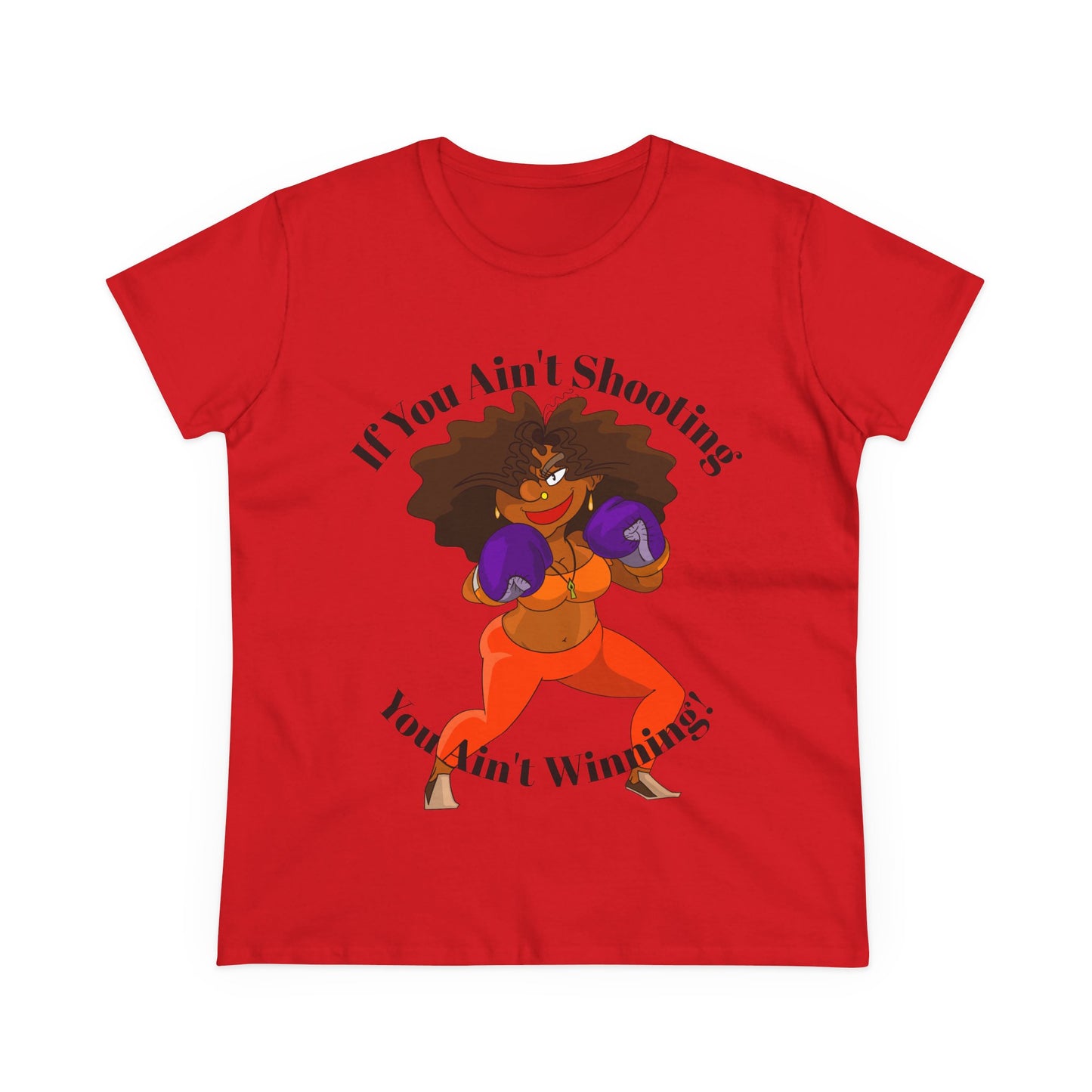 Graphic Tee - June Boxing Pose with Quote