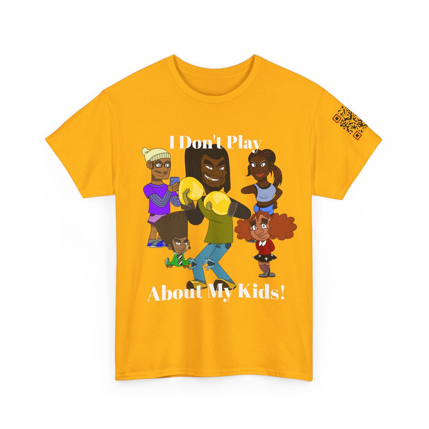 I Don’t Play About My Kids T-Shirt — Funny Protective Dad Family Tee