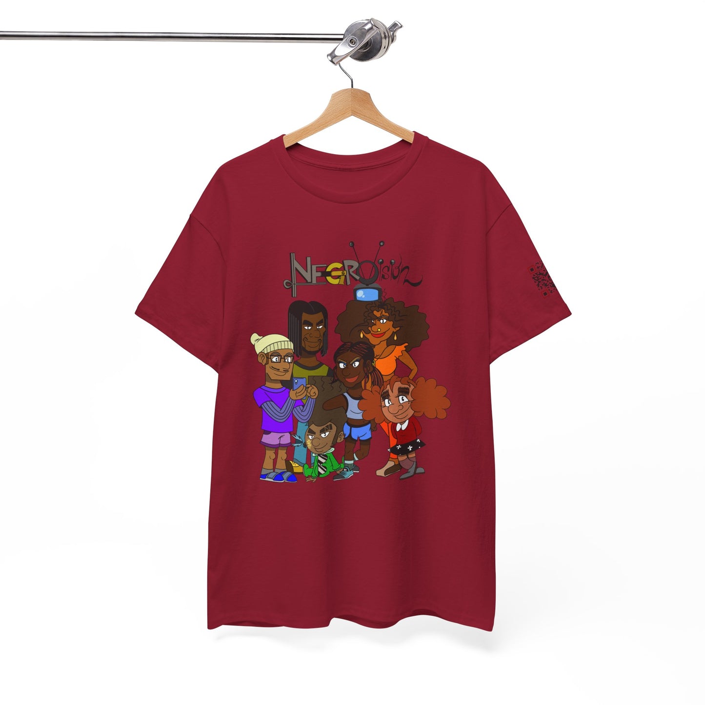 T-Shirt - The DeNegro Family from Negro Vision - Autistic Animator - Support Autism Awareness