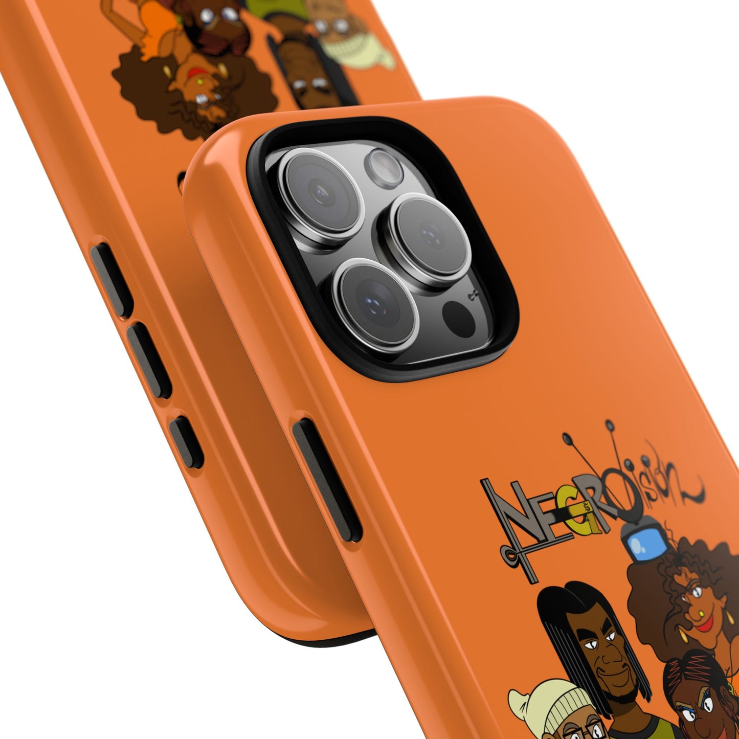 Phone Cases - Negro Vision Cartoon Animation Series Family Design