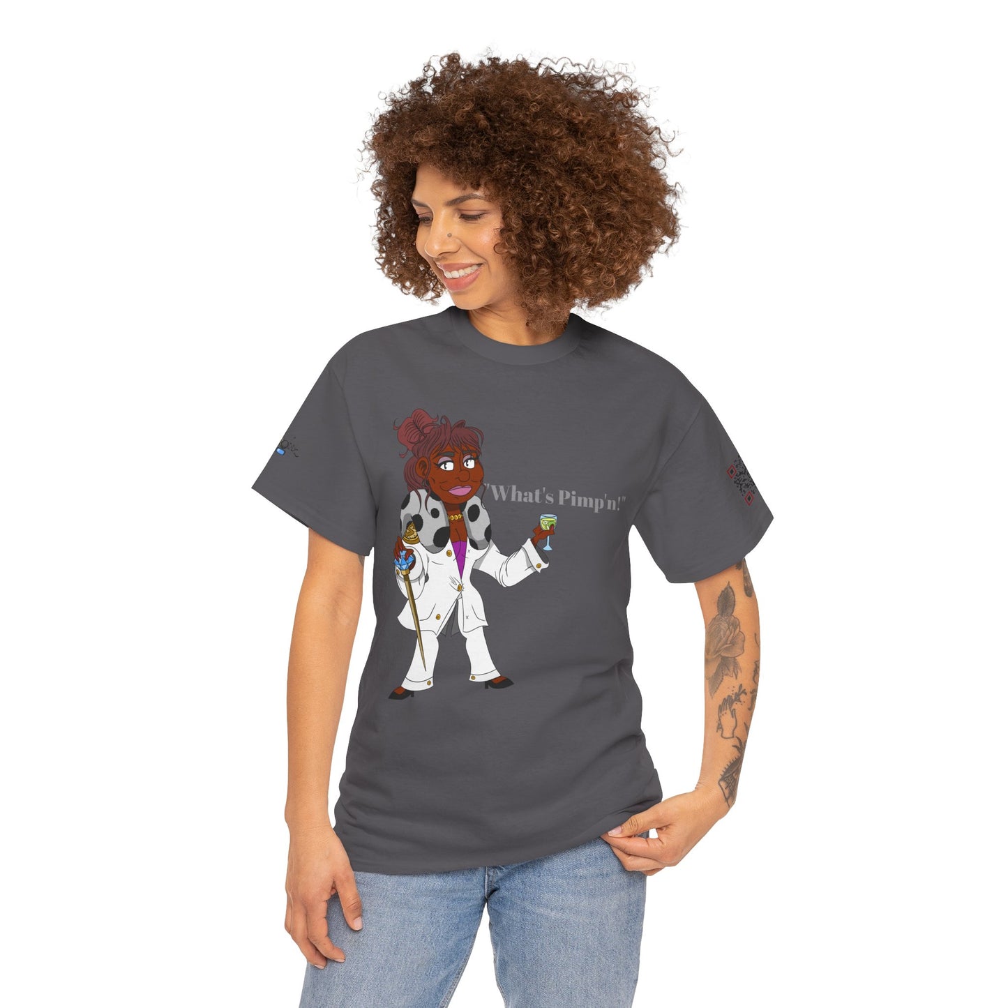 T-Shirt - "What's Pimp'n" from Negro Vision YouTube Animation Series