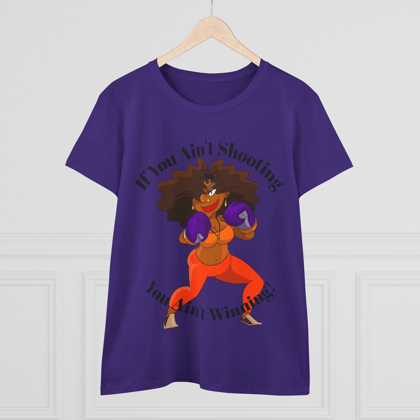 Graphic Tee - June Boxing Pose with Quote
