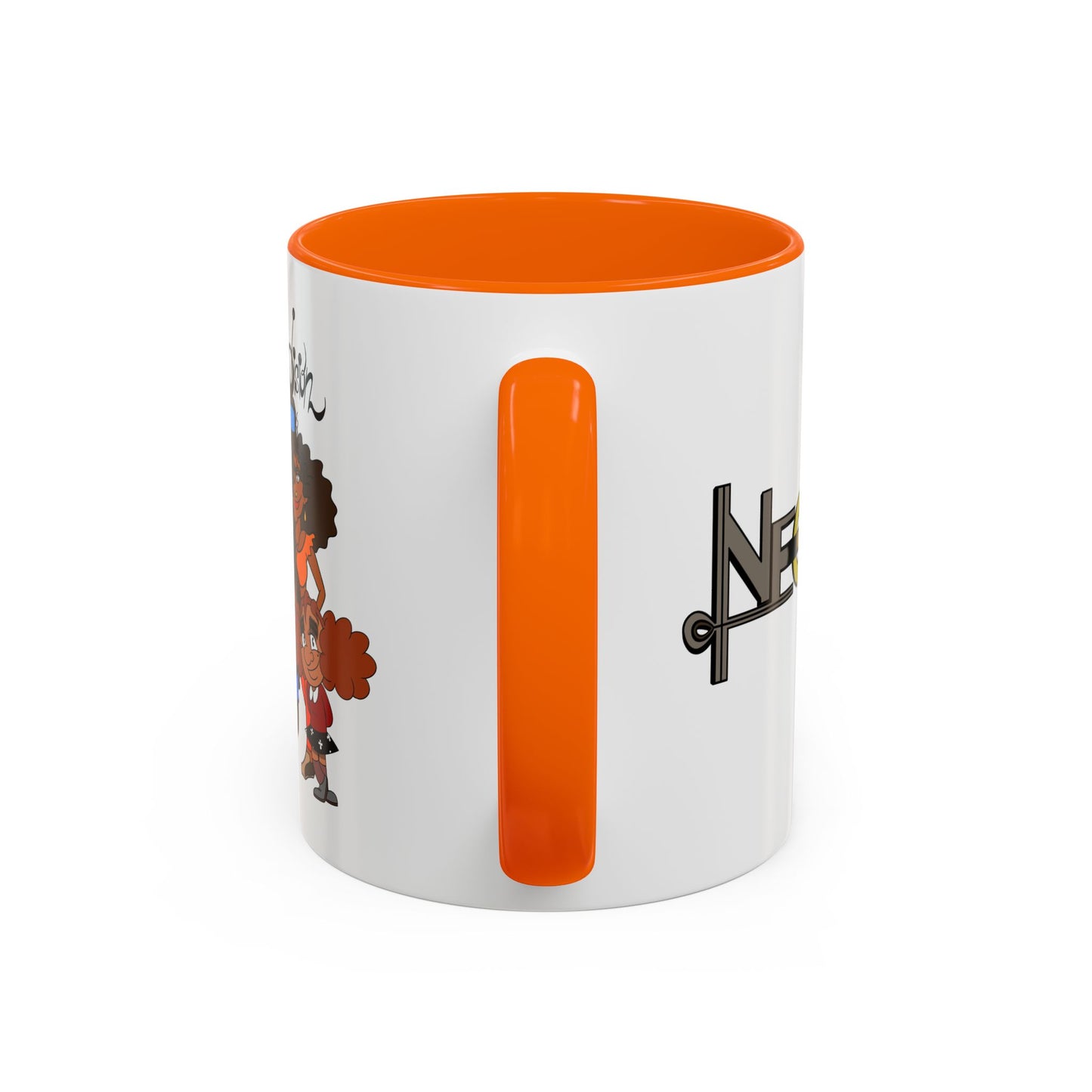 Vibrant Negro Vision Accent Coffee Mug | Fun Design for Gift, Home, Collectible, Modern Decor
