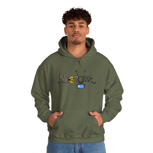 Hooded Sweatshirt - Negro Vision Logo Design