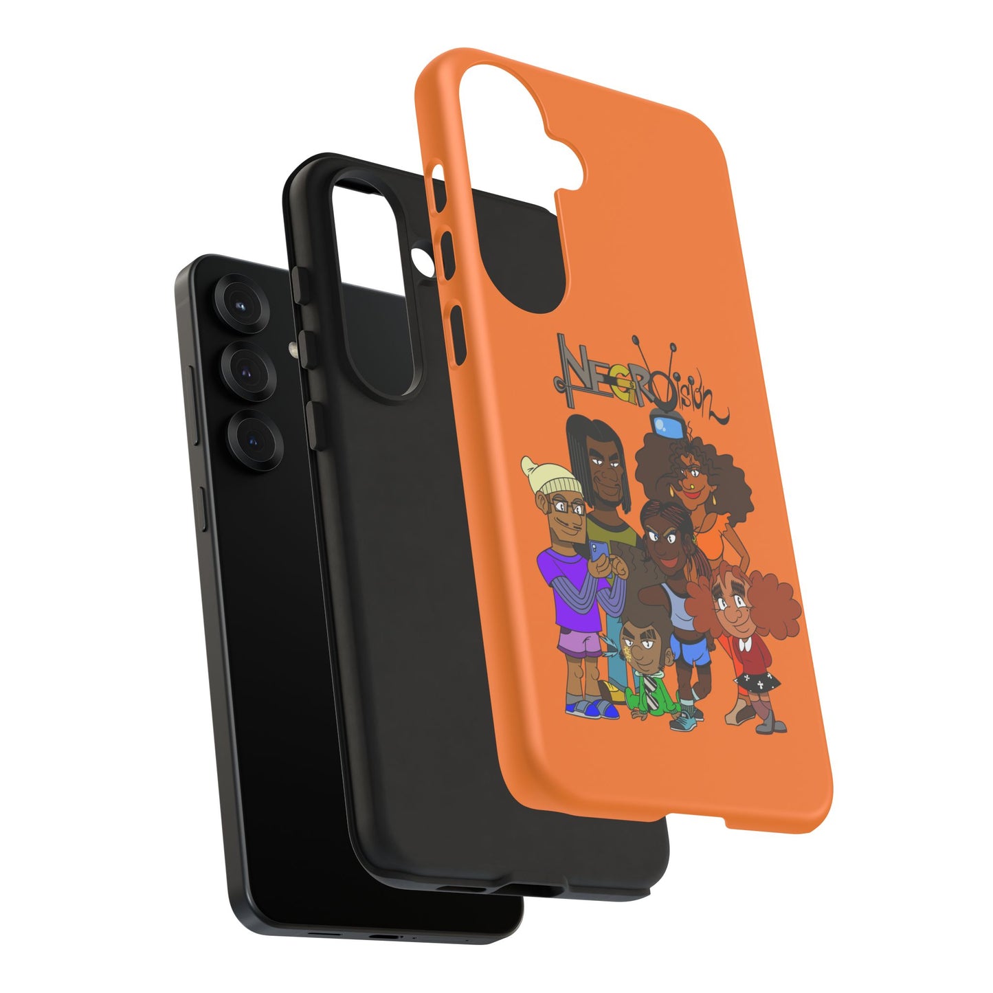 Phone Cases - Negro Vision Cartoon Animation Series Family Design
