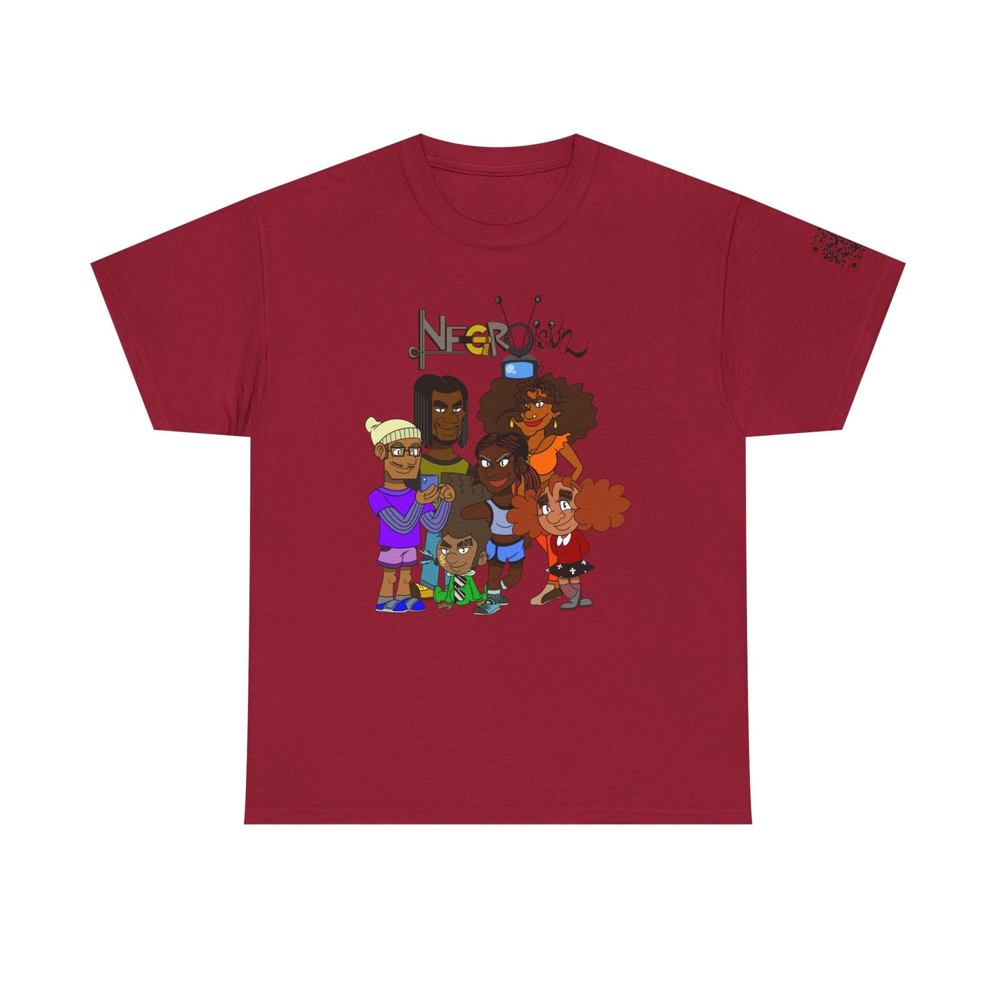 T-Shirt - The DeNegro Family from Negro Vision - Autistic Animator - Support Autism Awareness