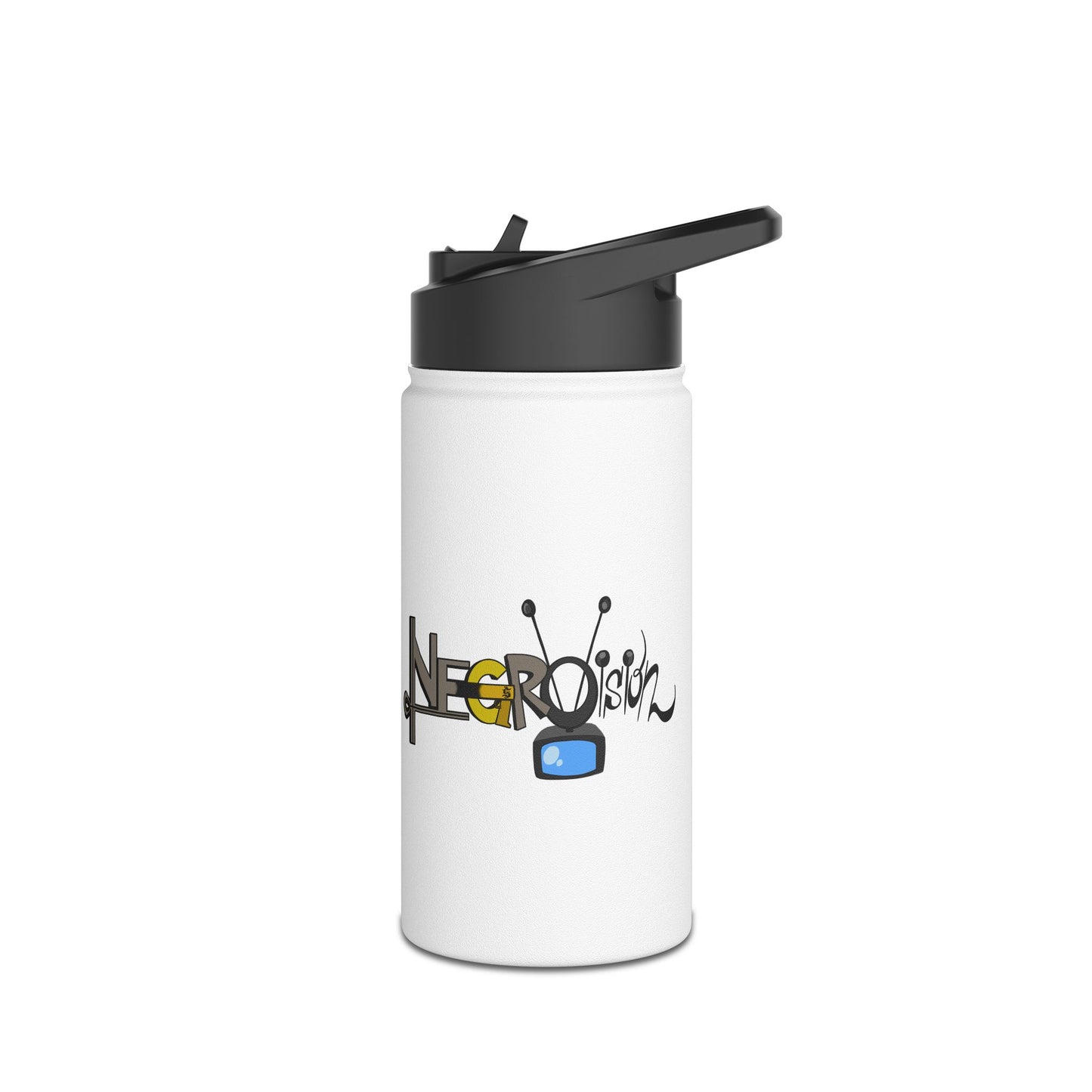 Water Bottle - Negro Vision Family Logo Design