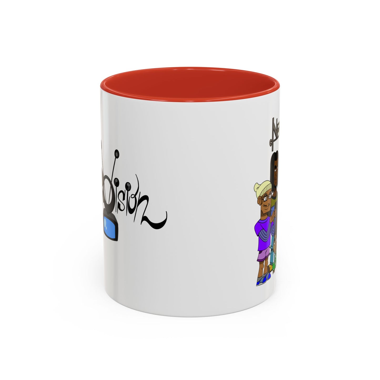 Vibrant Negro Vision Accent Coffee Mug | Fun Design for Gift, Home, Collectible, Modern Decor