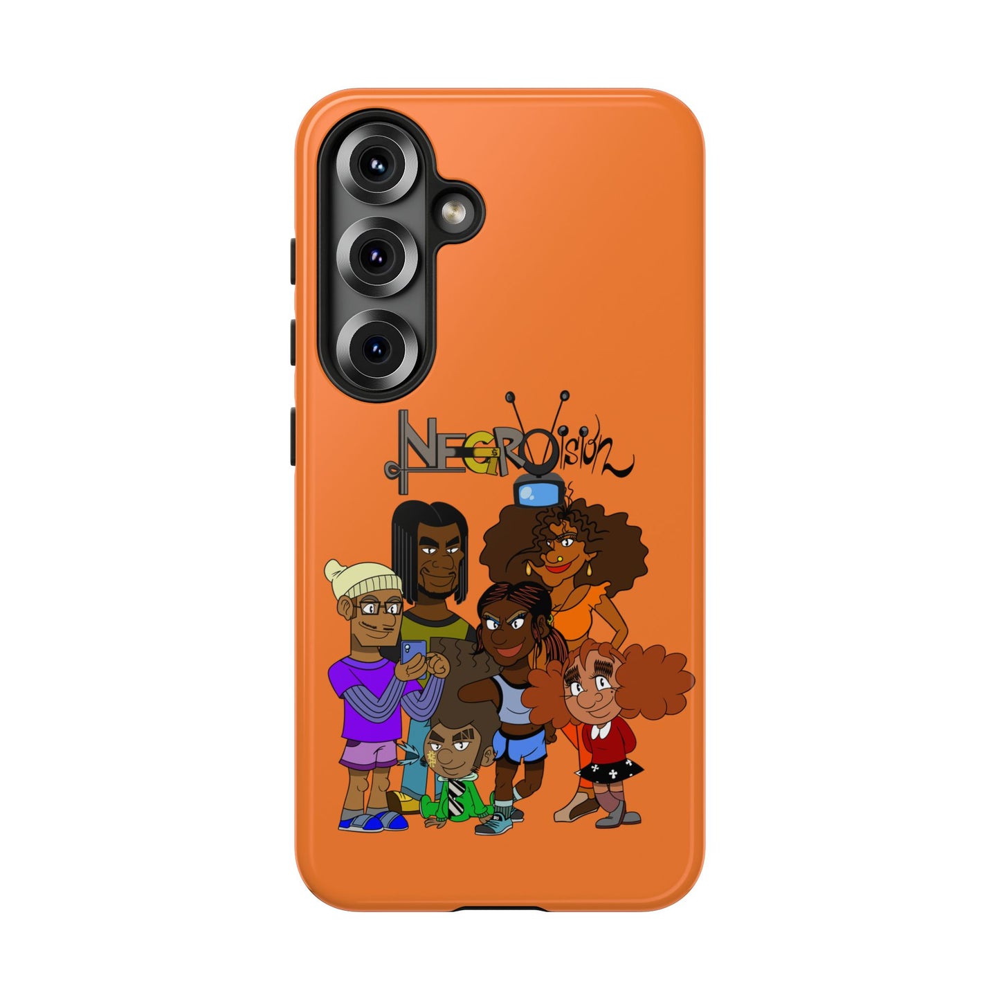 Phone Cases - Negro Vision Cartoon Animation Series Family Design