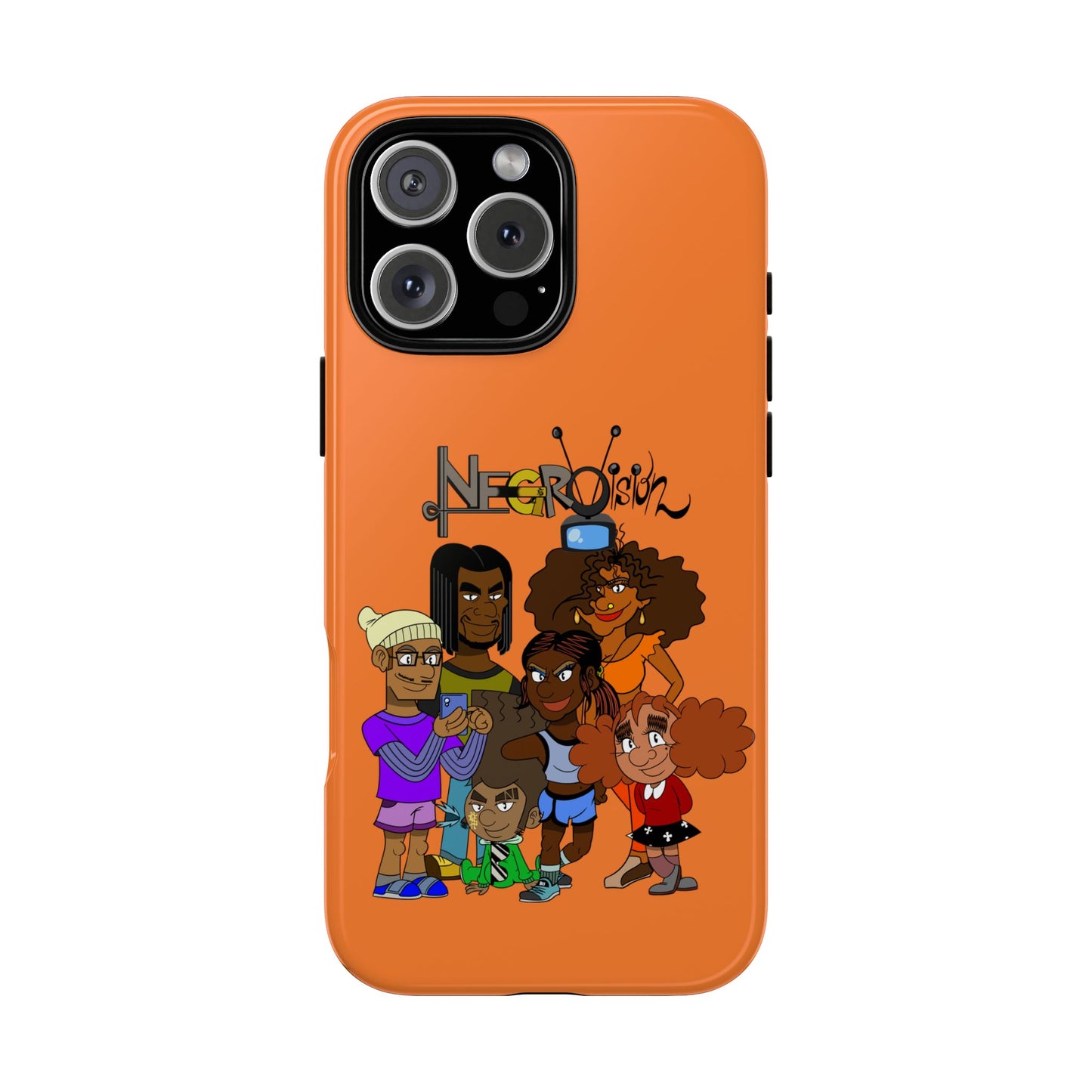 Phone Cases - Negro Vision Cartoon Animation Series Family Design
