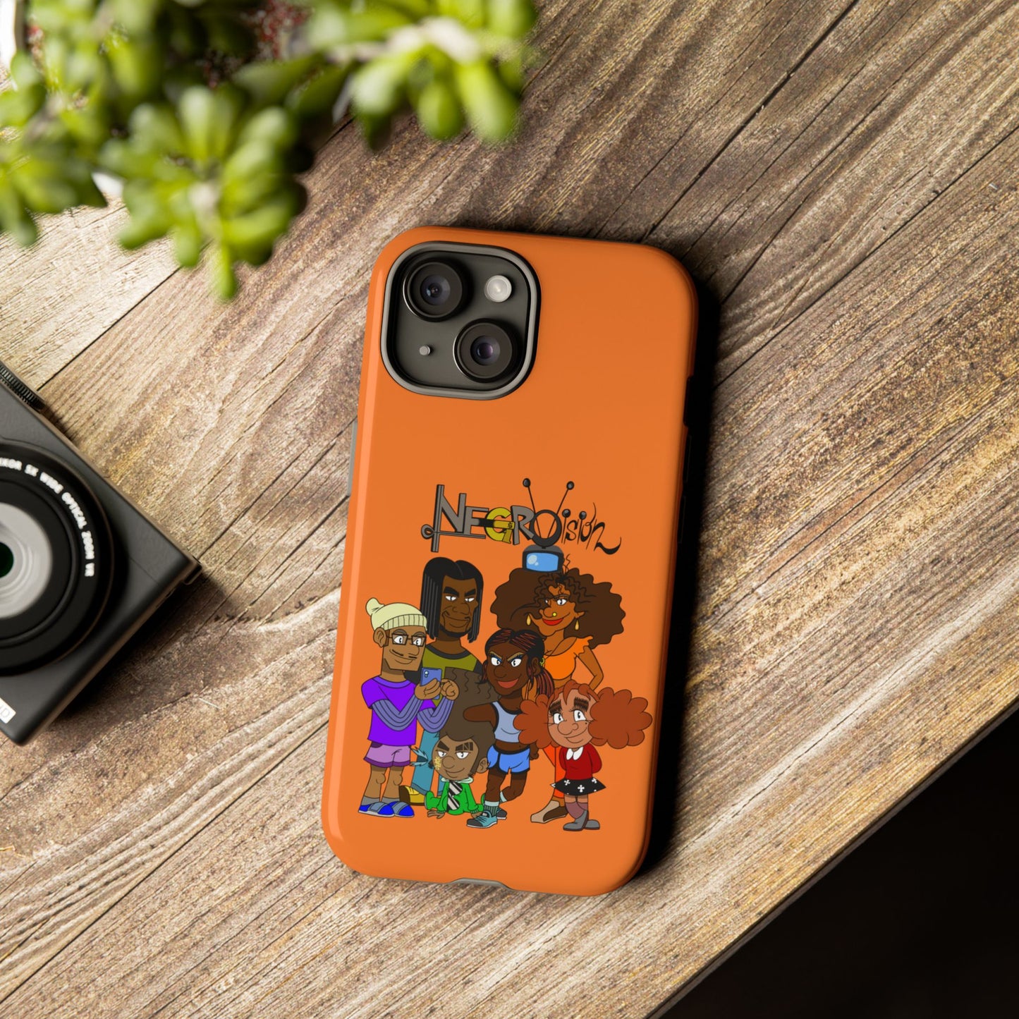 Phone Cases - Negro Vision Cartoon Animation Series Family Design