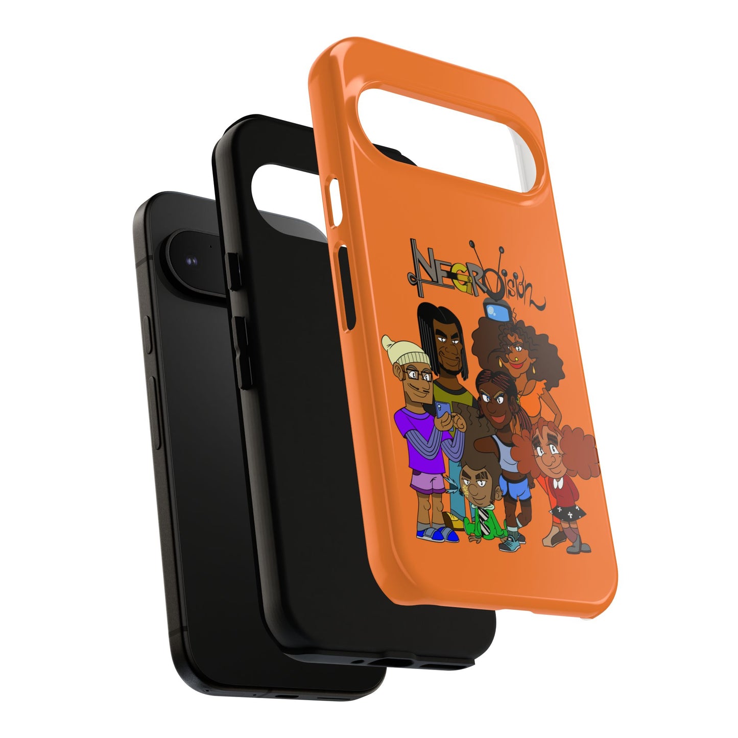 Phone Cases - Negro Vision Cartoon Animation Series Family Design