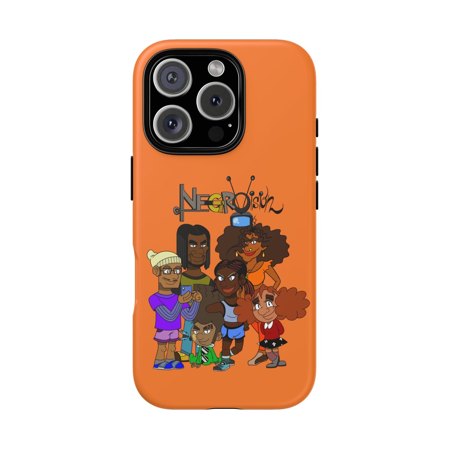 Phone Cases - Negro Vision Cartoon Animation Series Family Design
