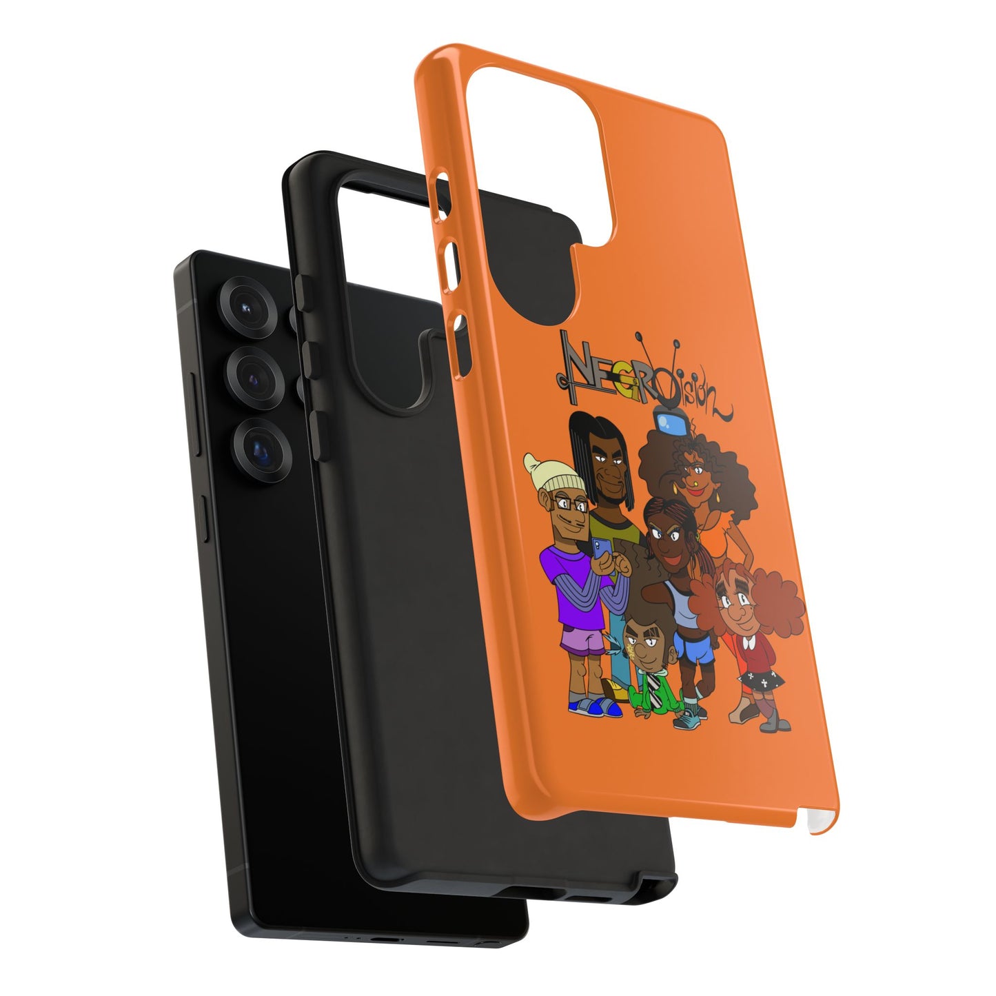 Phone Cases - Negro Vision Cartoon Animation Series Family Design