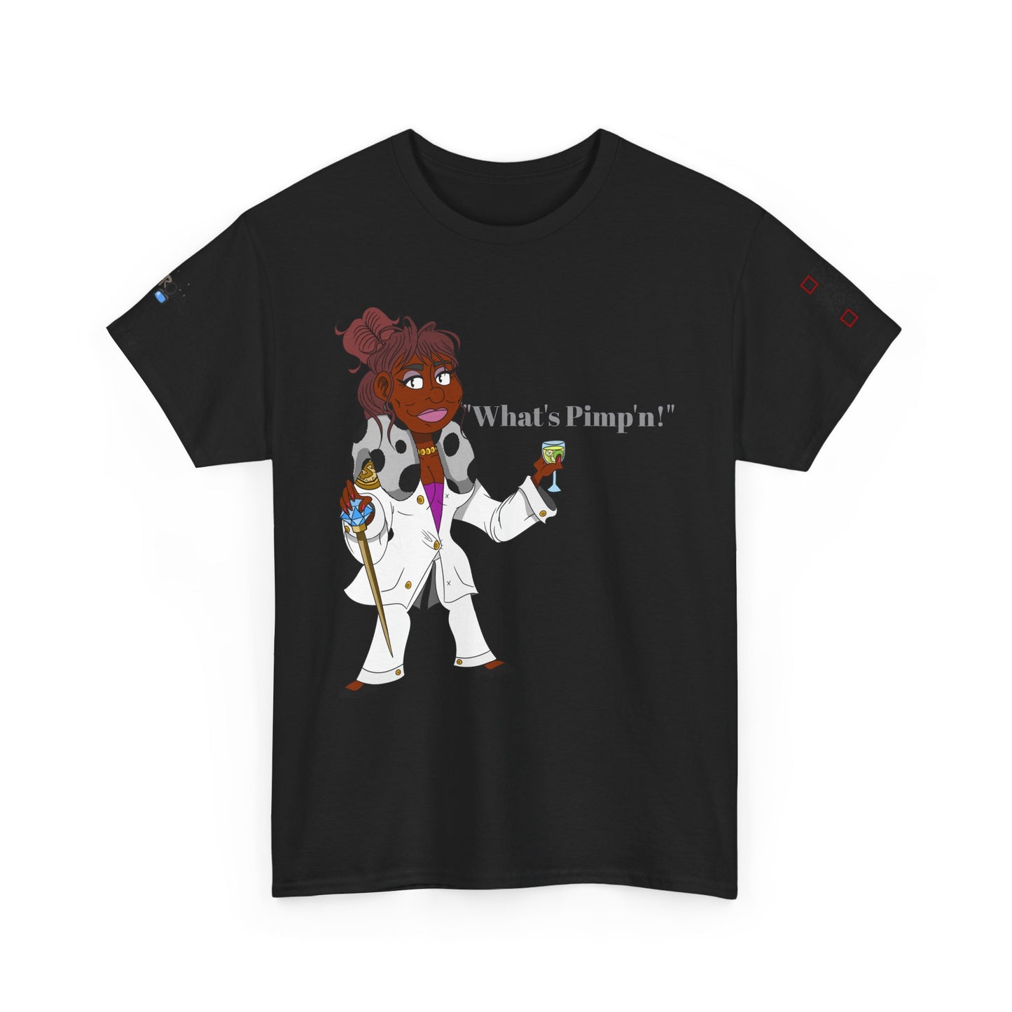 T-Shirt - "What's Pimp'n" from Negro Vision YouTube Animation Series