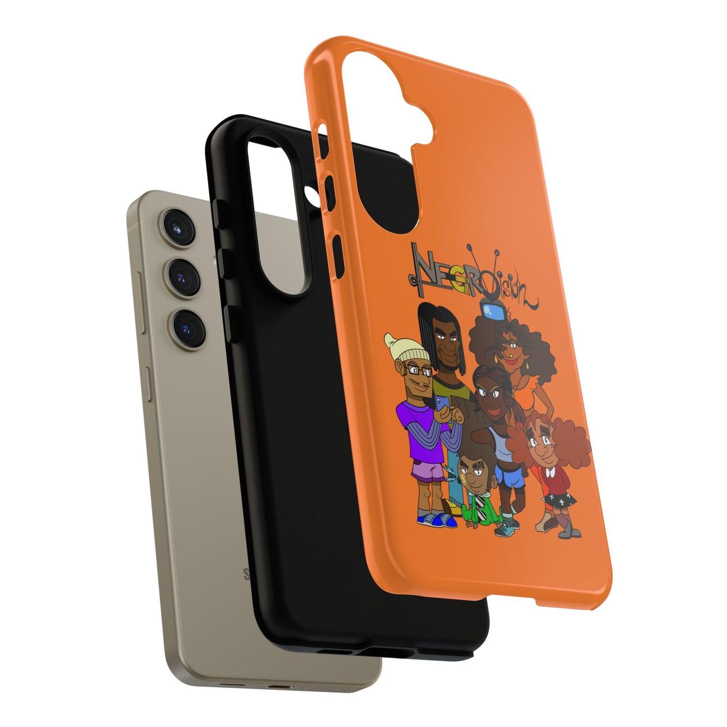 Phone Cases - Negro Vision Cartoon Animation Series Family Design