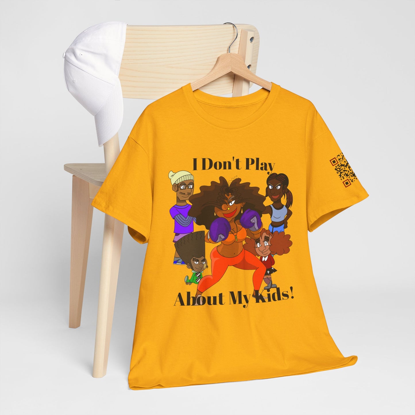 I Don’t Play About My Kids T-Shirt — Protective Mom Graphic Tee- Urban Tee