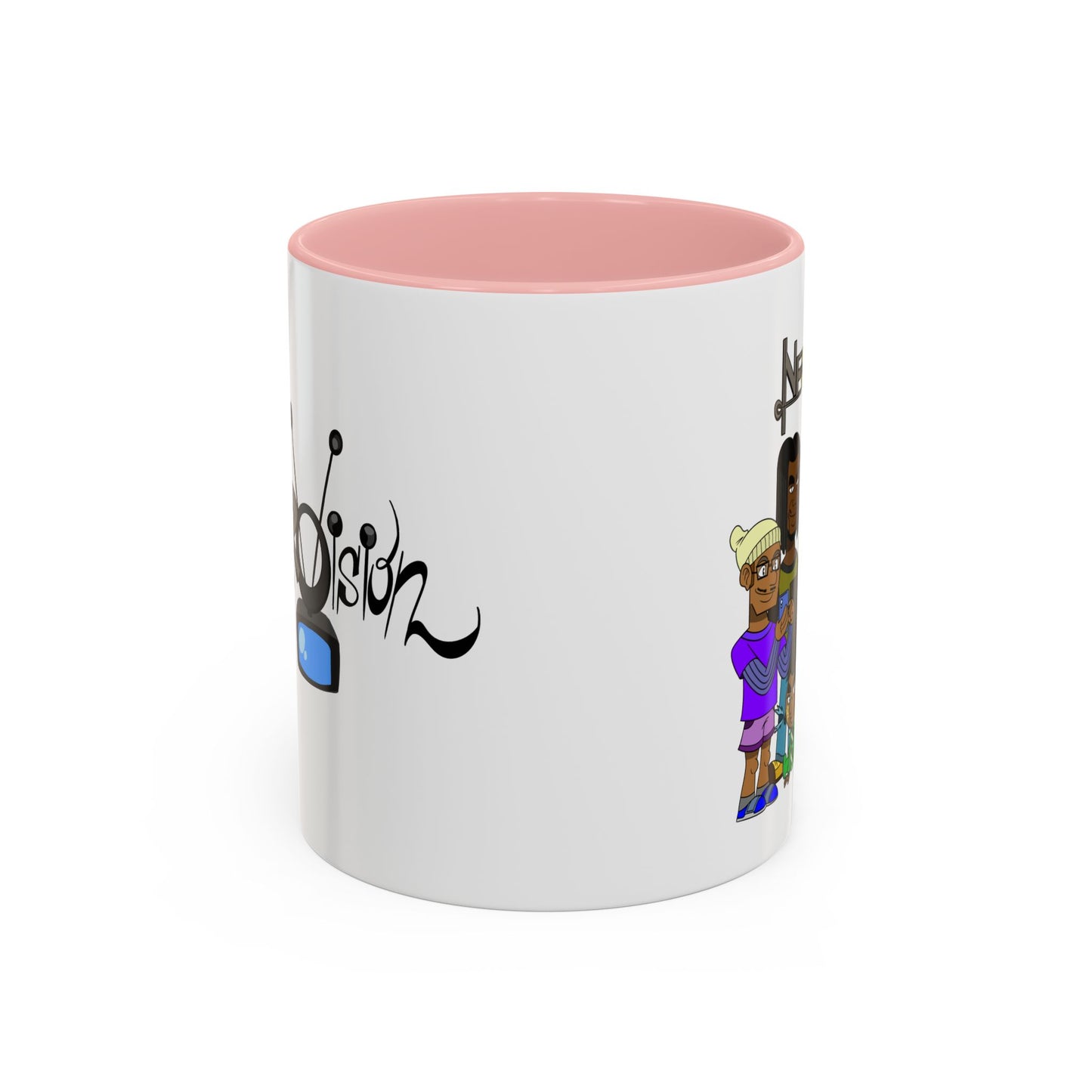 Vibrant Negro Vision Accent Coffee Mug | Fun Design for Gift, Home, Collectible, Modern Decor