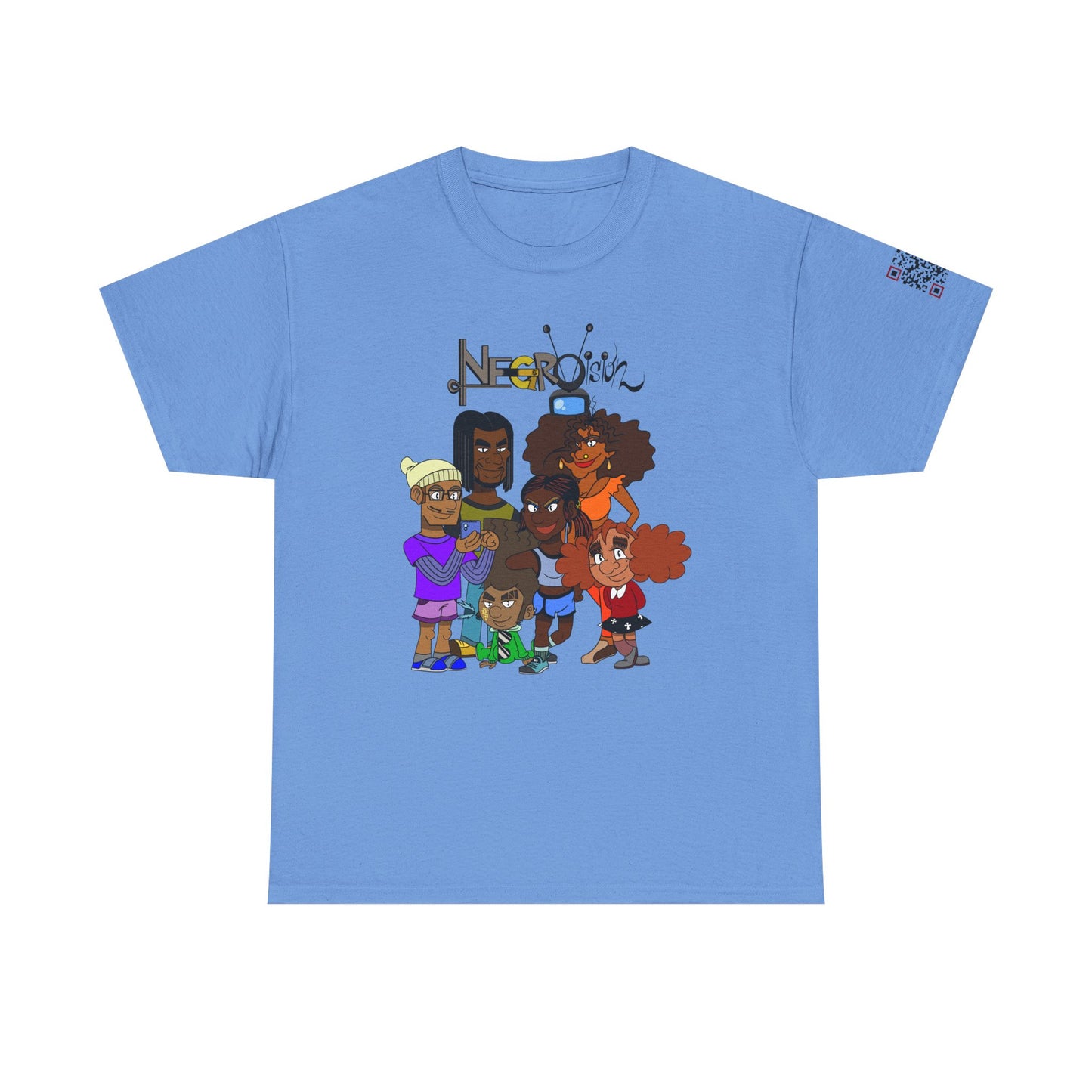 T-Shirt - The DeNegro Family from Negro Vision - Autistic Animator - Support Autism Awareness