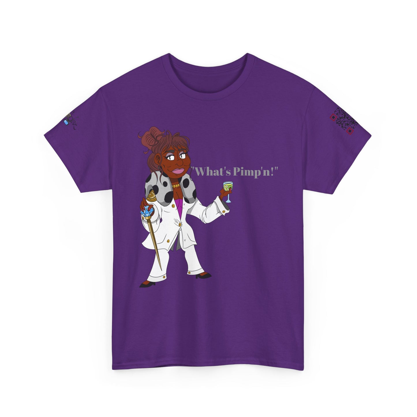 T-Shirt - "What's Pimp'n" from Negro Vision YouTube Animation Series