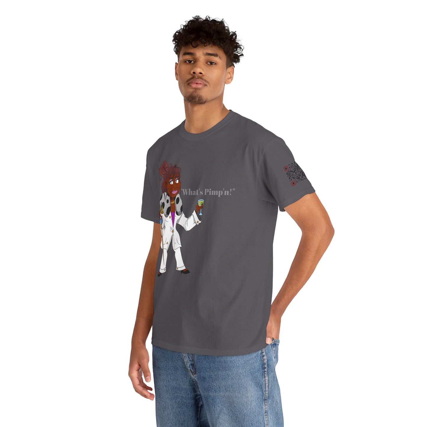 T-Shirt - "What's Pimp'n" from Negro Vision YouTube Animation Series