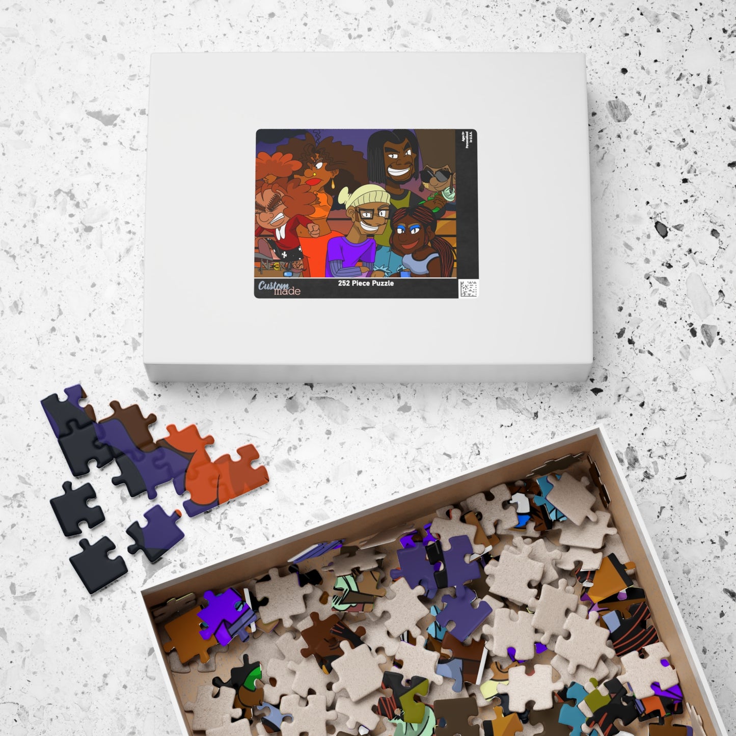 Puzzle - DeNegro Family YouTube Animation Photo Moment