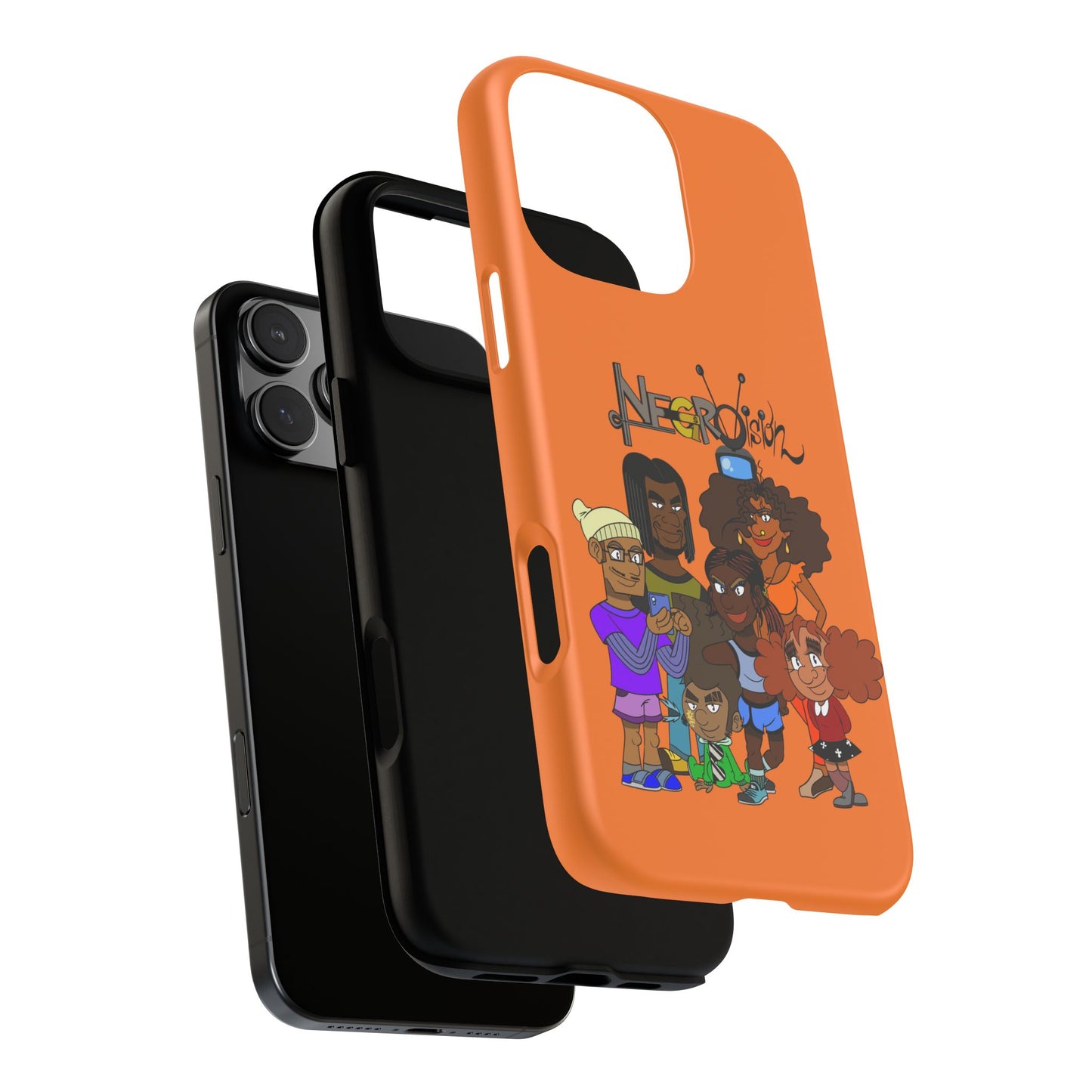 Phone Cases - Negro Vision Cartoon Animation Series Family Design