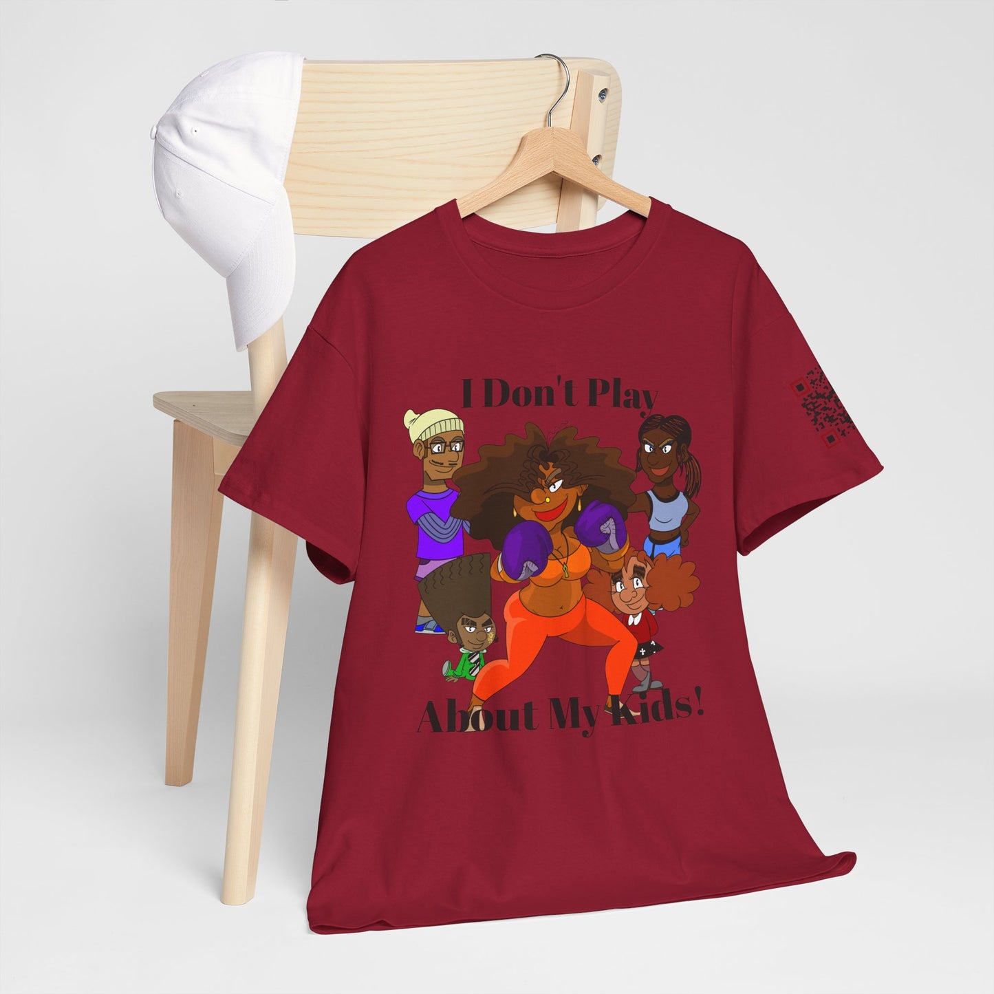 I Don’t Play About My Kids T-Shirt — Protective Mom Graphic Tee- Urban Tee