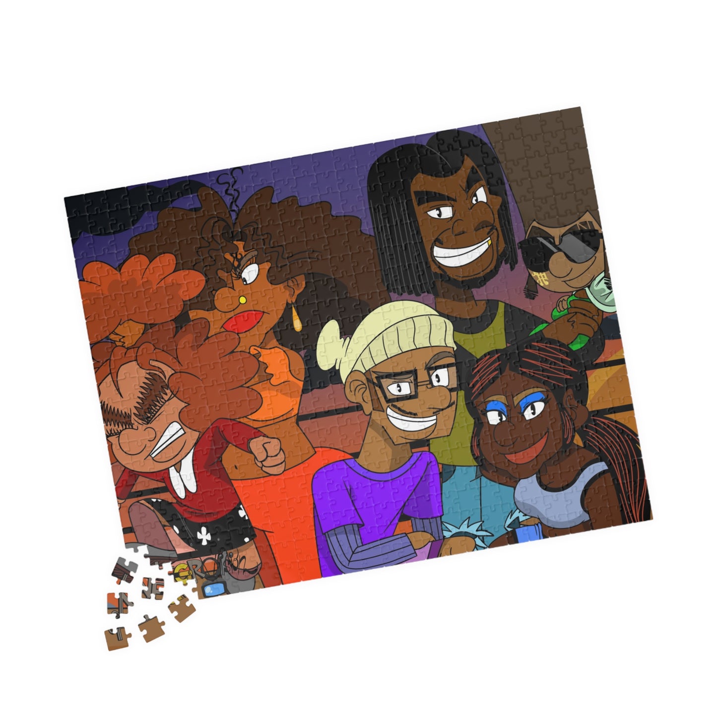 Puzzle - DeNegro Family YouTube Animation Photo Moment